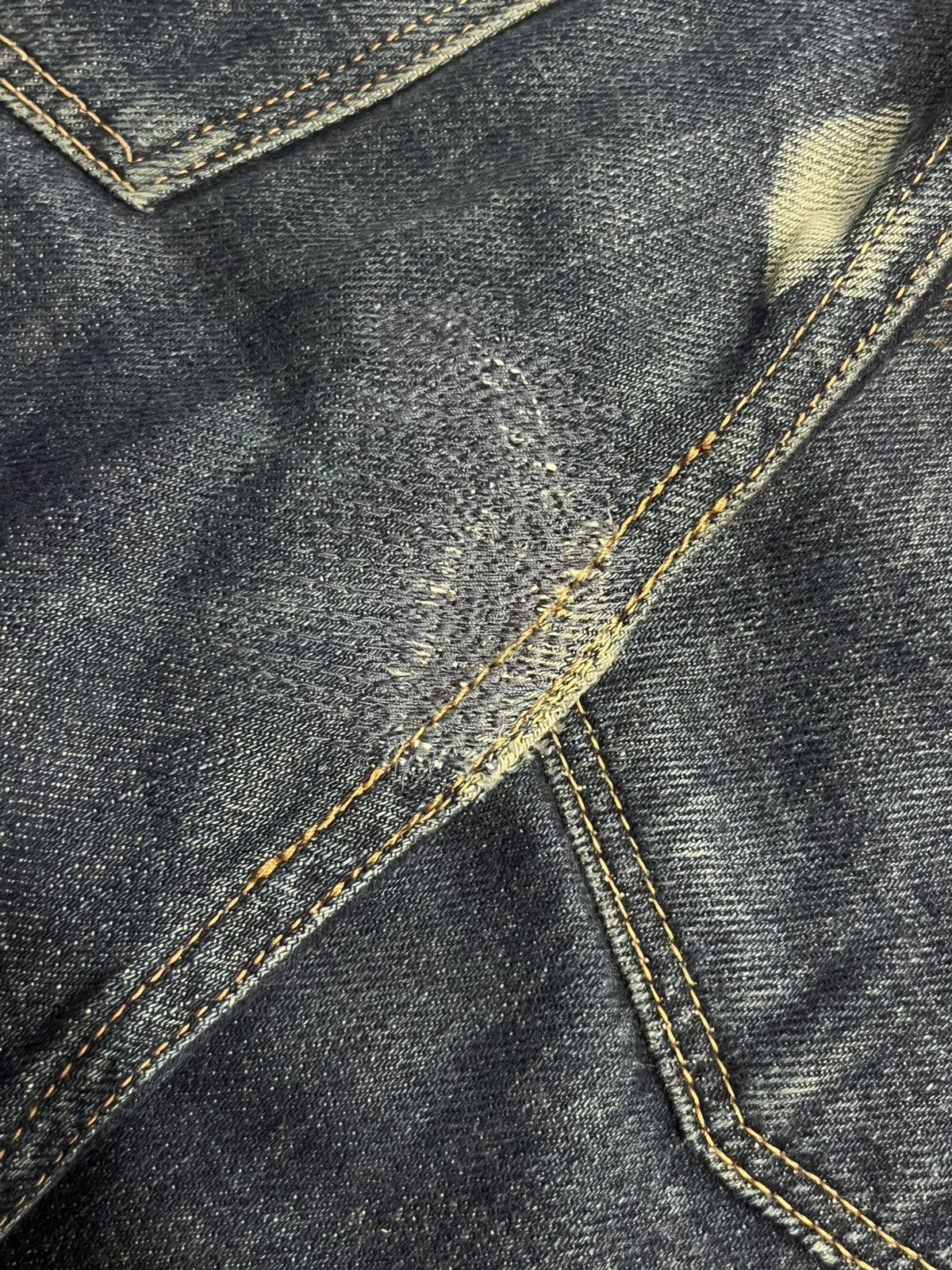 Levi's Vintage Clothing ⚡️Selvedge⚡️Vintage Levi’s LVC S501XX Big E Indigo Washed Jean Size US 34 / EU 50 - 12 Thumbnail