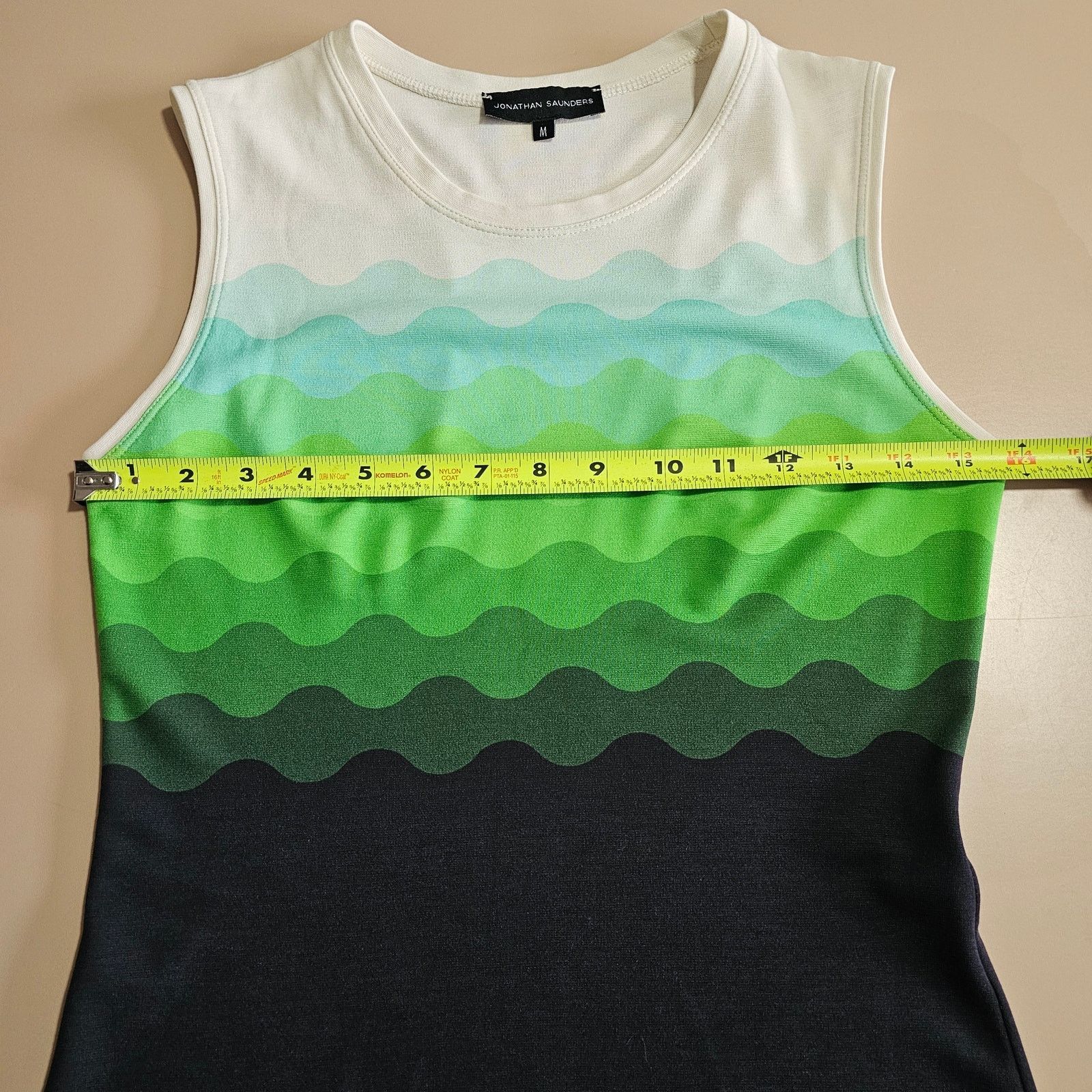 Jonathan Saunders EUC Jonathan Saunders Fitted Jersey Sleeveless Midi Dress M Size M / US 6-8 / IT 42-44 - 5 Thumbnail