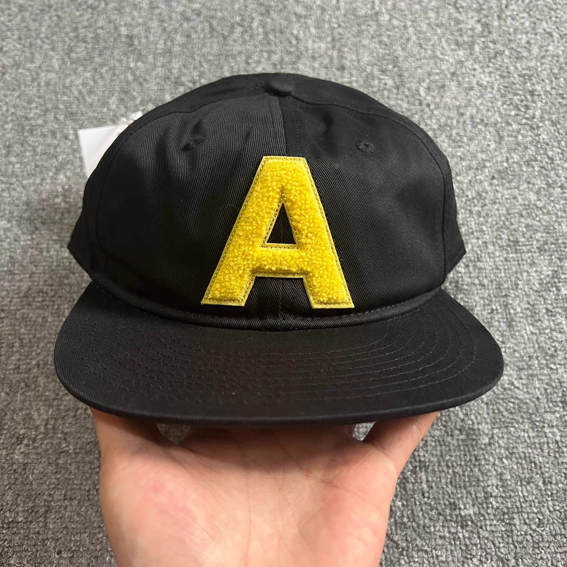Alife Alife® Towel Solid Color Classic Flat Brim Baseball Cap Q7 Size ONE SIZE - 8 Thumbnail
