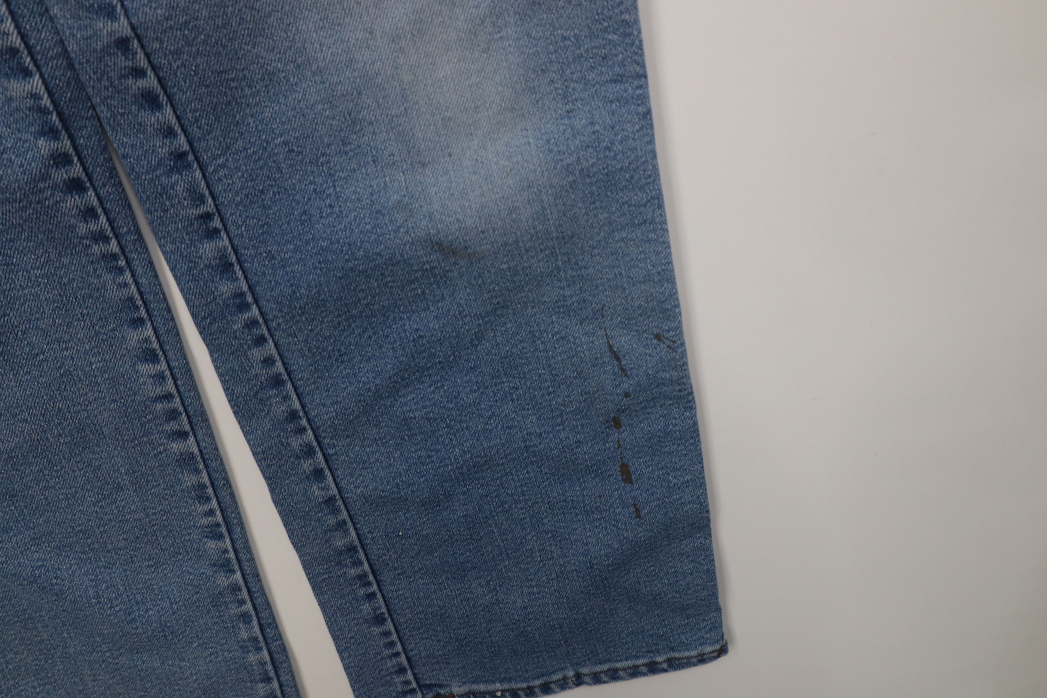 Vintage Vintage 70s Streetwear Flared Wide Leg Denim Jeans USA Size US 32 / EU 48 - 5 Thumbnail