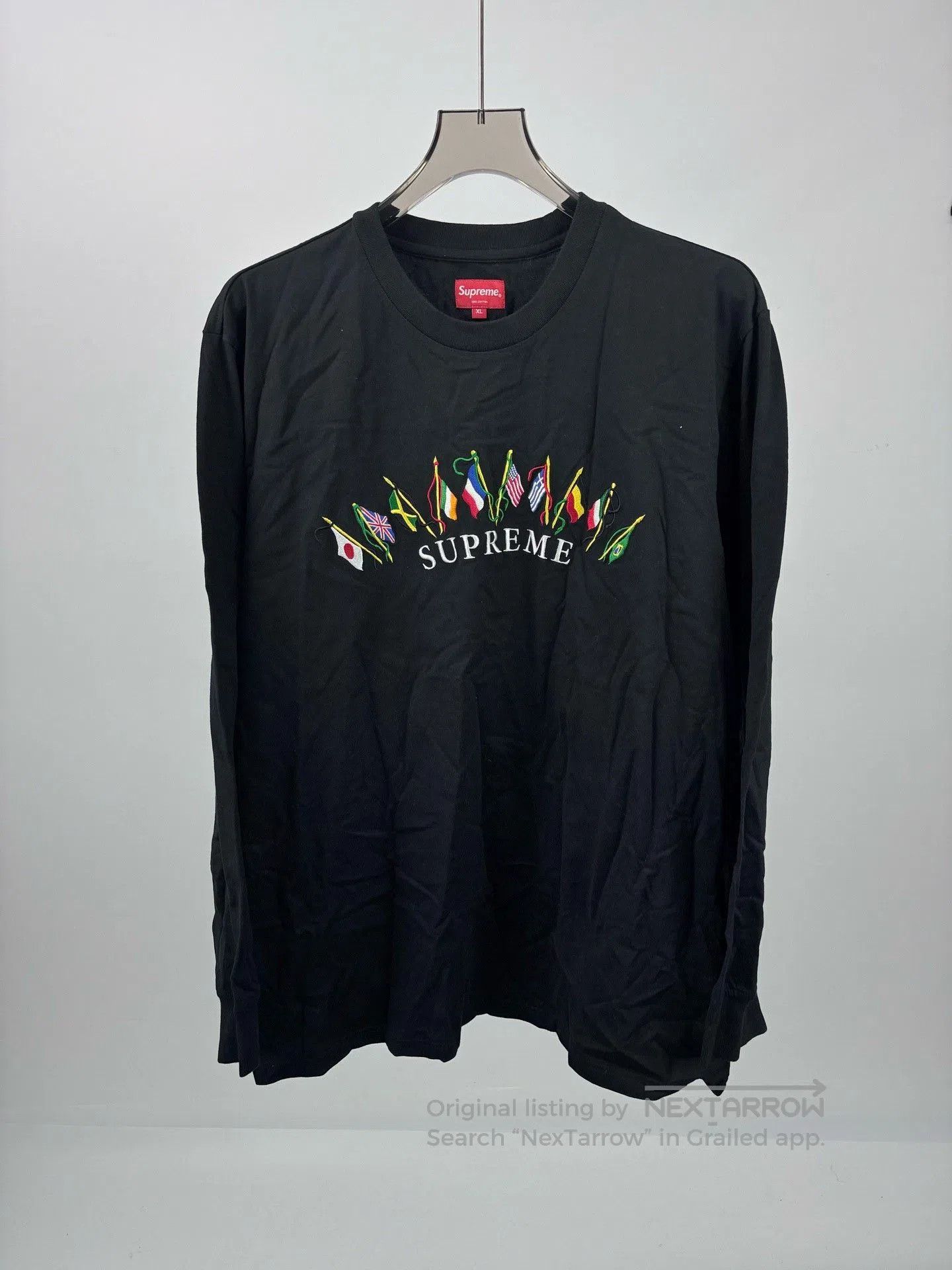 Supreme Supreme National Flag Embroidery Long. Size US XL / EU 56 / 4 - 1 Thumbnail