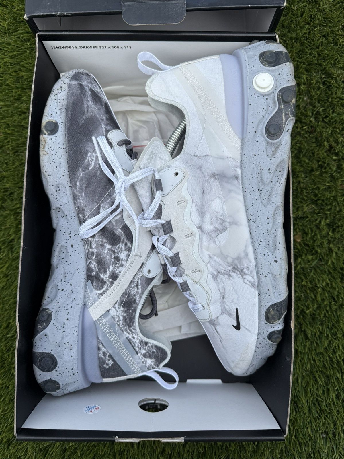 Kendrick Lamar × Nike Nike React Element 55 Kendrick Lamar Size US 9.5 / EU 42-43 - 15 Thumbnail