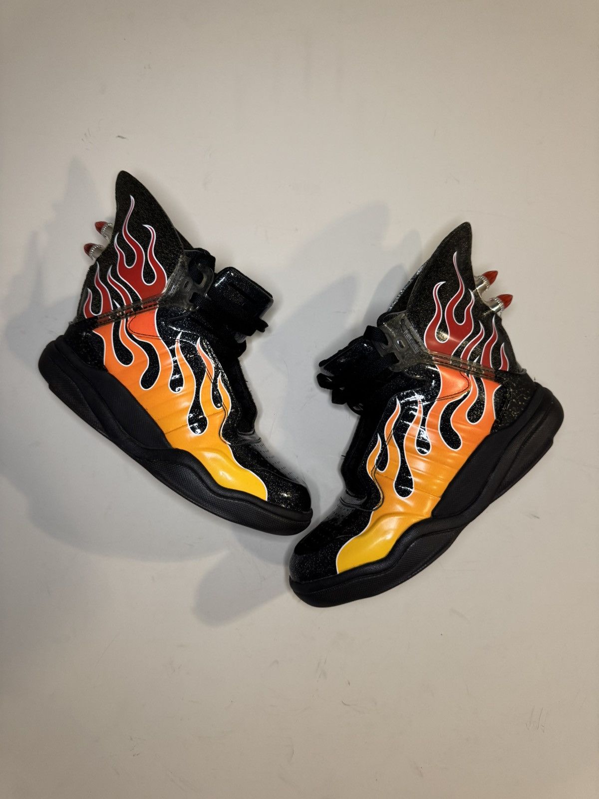Jeremy Scott Jeremy Scott Flame Light Up Sneaker Size US 7.5 / IT 37.5 - 1 Thumbnail
