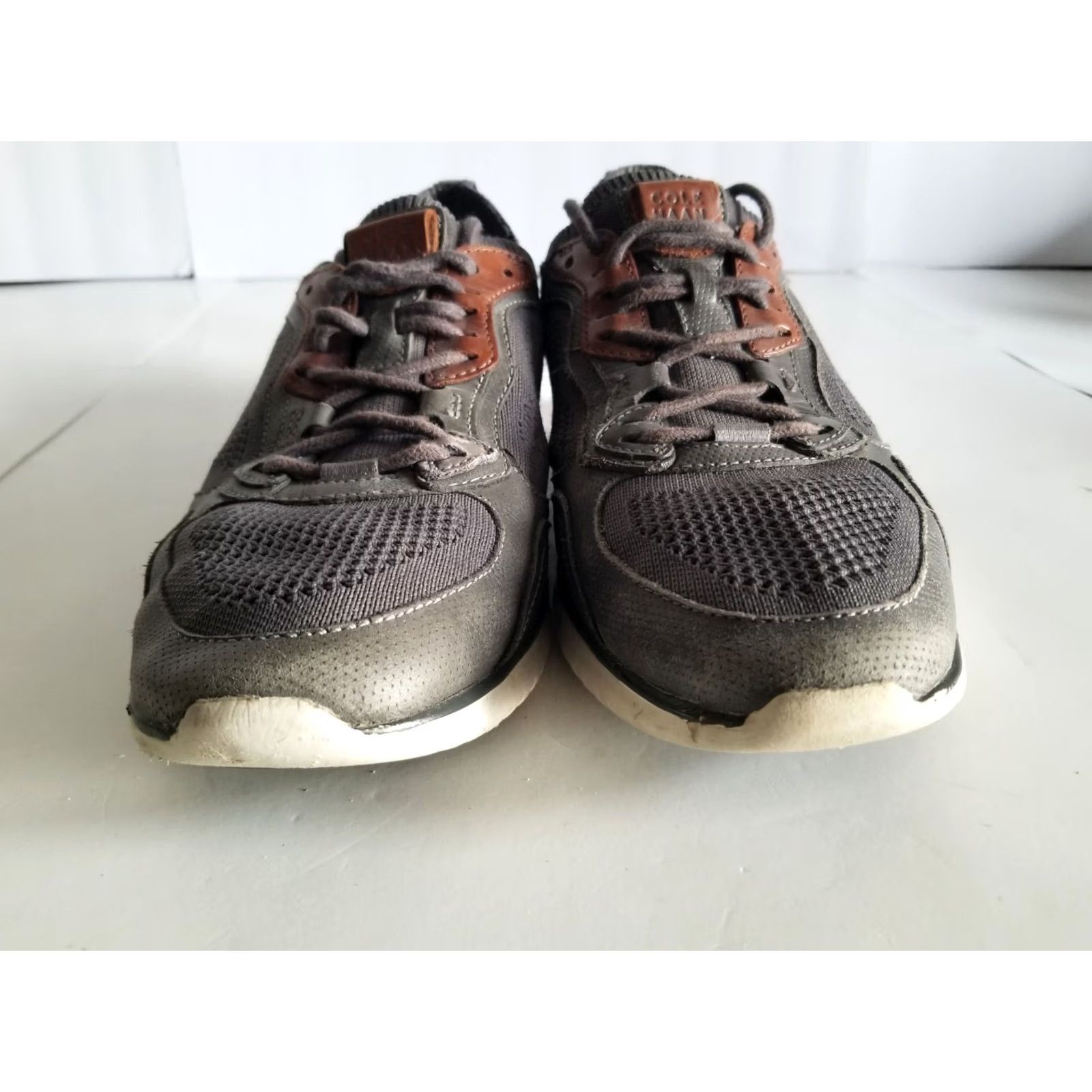 Cole Haan Cole Haan Men's Grand Motion Crafted Sneaker Size 9M Gray Stitchlite Casual Rubber Upper Synthetic Breathable Zerogrand 194736197285 C33186 Size US 8 / EU 41 - 6 Thumbnail