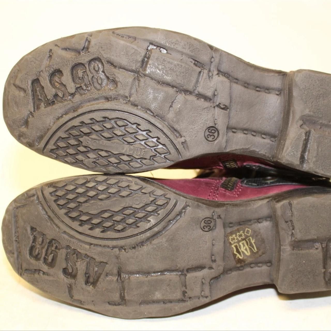 A.S.98 A.S.98 Italy Leather Snake Boots 36 Size US 6 / IT 36 - 6 Thumbnail