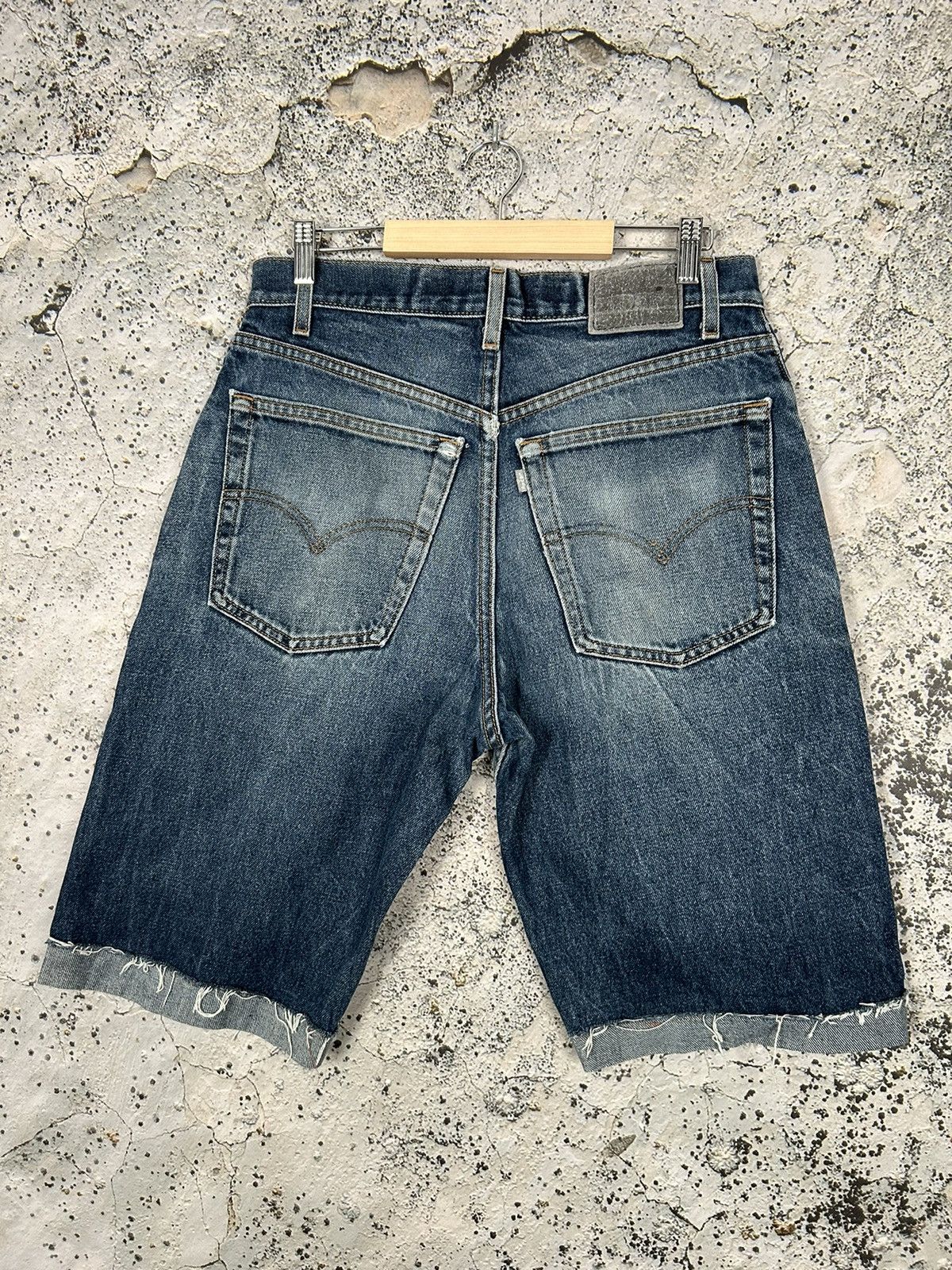 Levi's Vintage Levi’s Silver Tag Shorts Denim 90s Punk Grunge Size US 32 / EU 48 - 3 Thumbnail