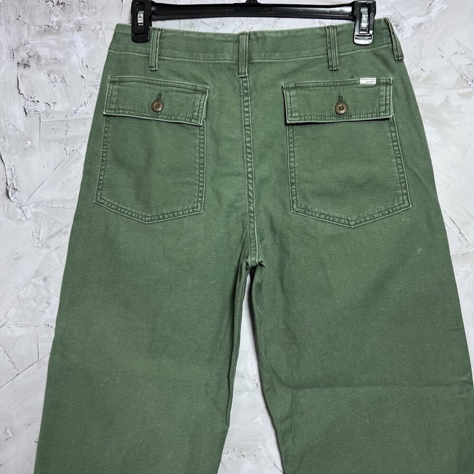 MOTHER MOTHER Private Ankle Jean Green High Rise Size 30 Size 30" / US 8 / IT 44 - 9 Thumbnail