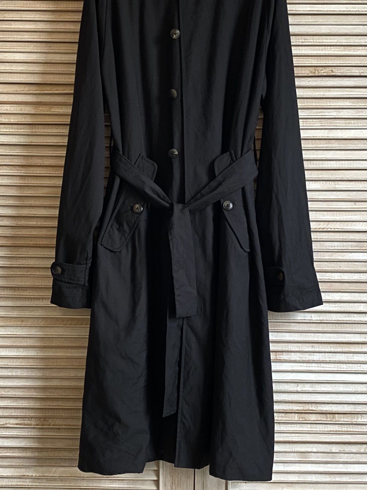 Geoffrey B. Small G.B.S fly front ultralight weight belted trench coat Size US M / EU 48-50 / 2 - 9 Thumbnail