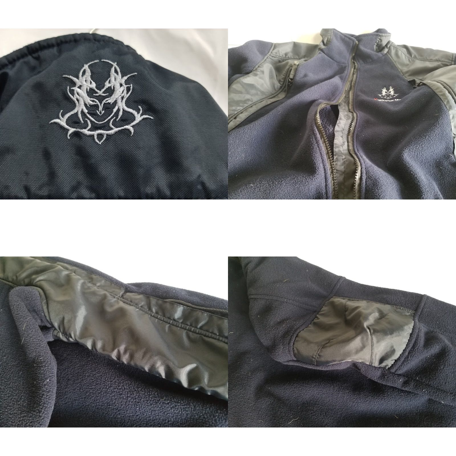 ESPIRIT VINTAGE X-Mountain Spirit Jacket Men Blue Fleece 2XL Missing Zipper Zipper Breathsble? Size US XXL / EU 58 / 5 - 8 Thumbnail
