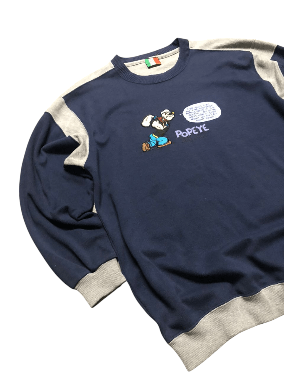 Gianni Valentino Vintage Gianni Valentino x Popeye Crewneck Sweatshirt Size US M / EU 48-50 / 2 - 8 Thumbnail