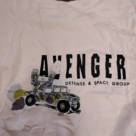 Hanes DS Vintage Avenger Defense & Space Crewneck Sweatshirt Size US XL / EU 56 / 4 - 1 Thumbnail