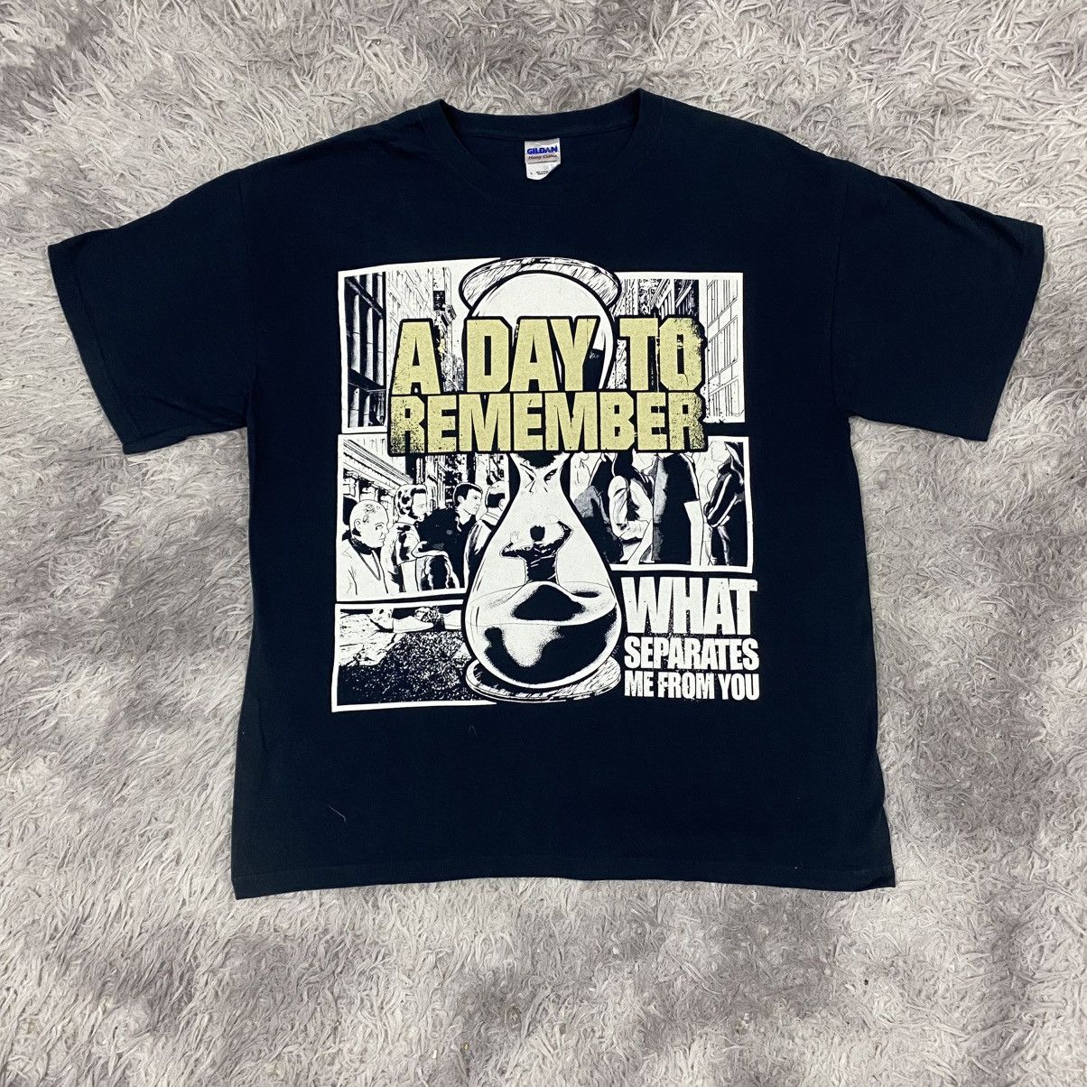 Band Tees × Gildan × Vintage Metalcore pop punk band a day to remember album Size US L / EU 52-54 / 3 - 1 Thumbnail