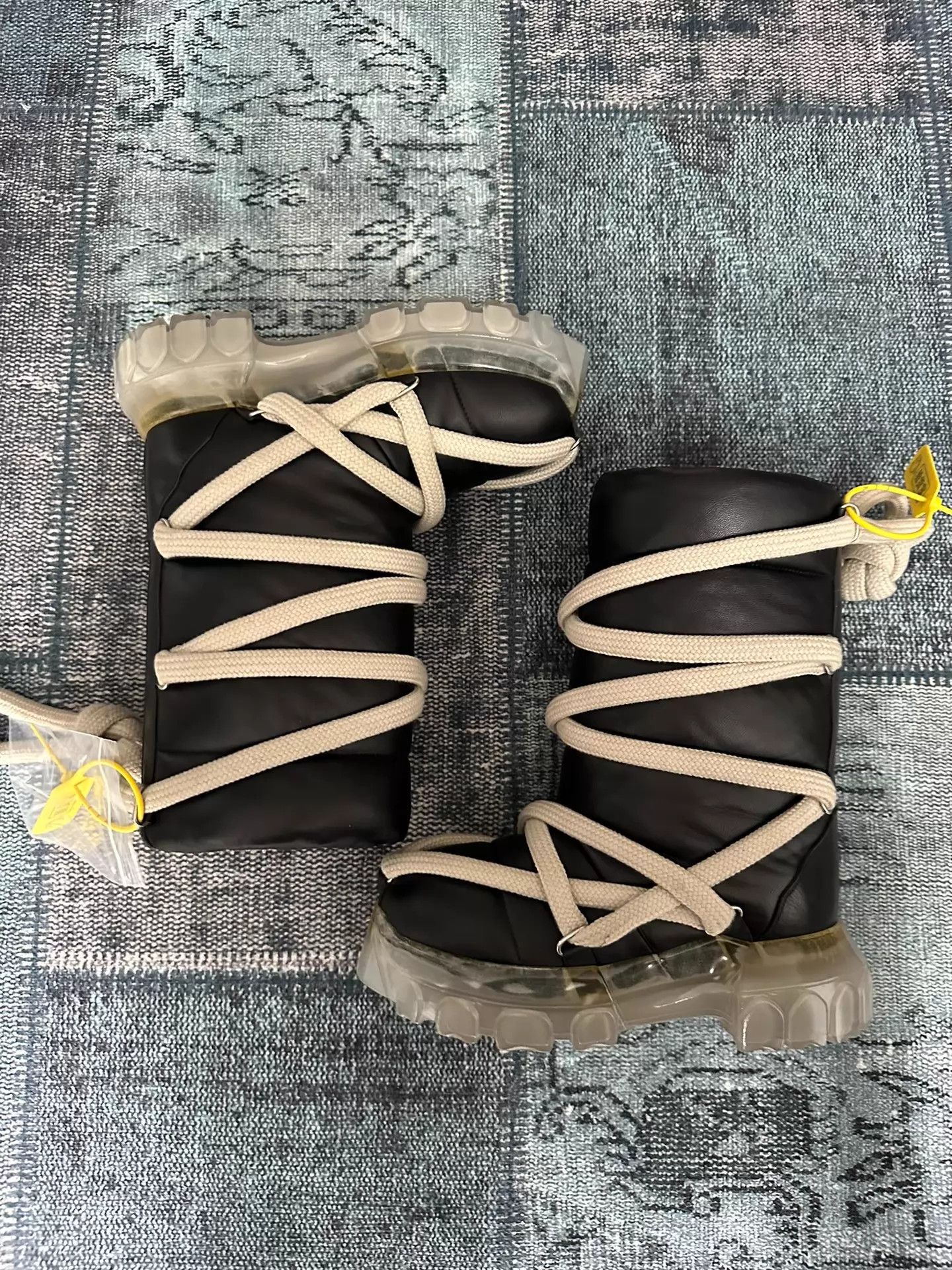 Rick Owens Rick Owens Frenzy Laces Octopus Snow Boot Women's 36 Size US 5.5 / IT 35.5 - 1 Thumbnail