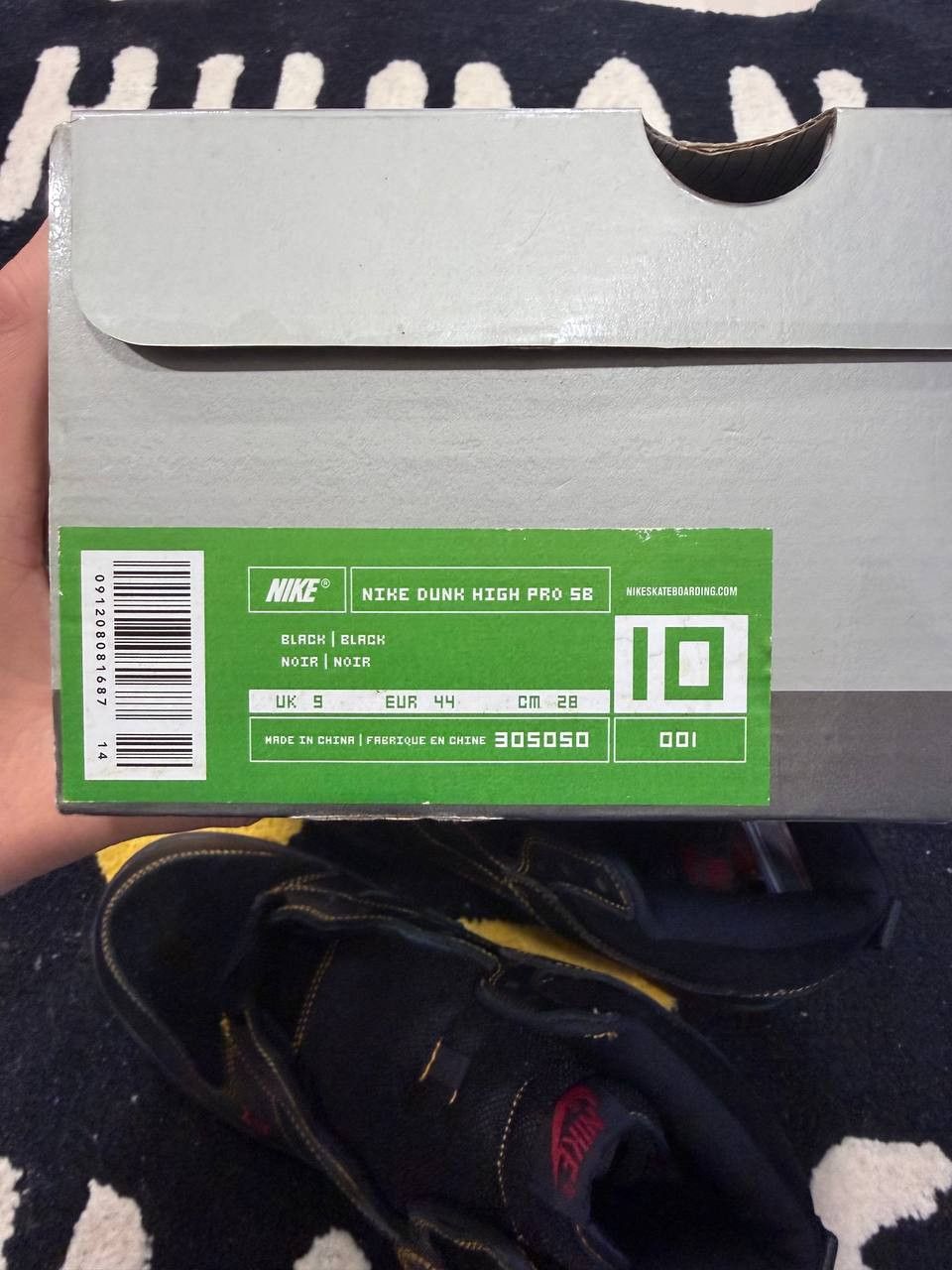 Nike Nike Dunk High Unlucky 13 (2004) Size US 10 / EU 43 - 10 Thumbnail