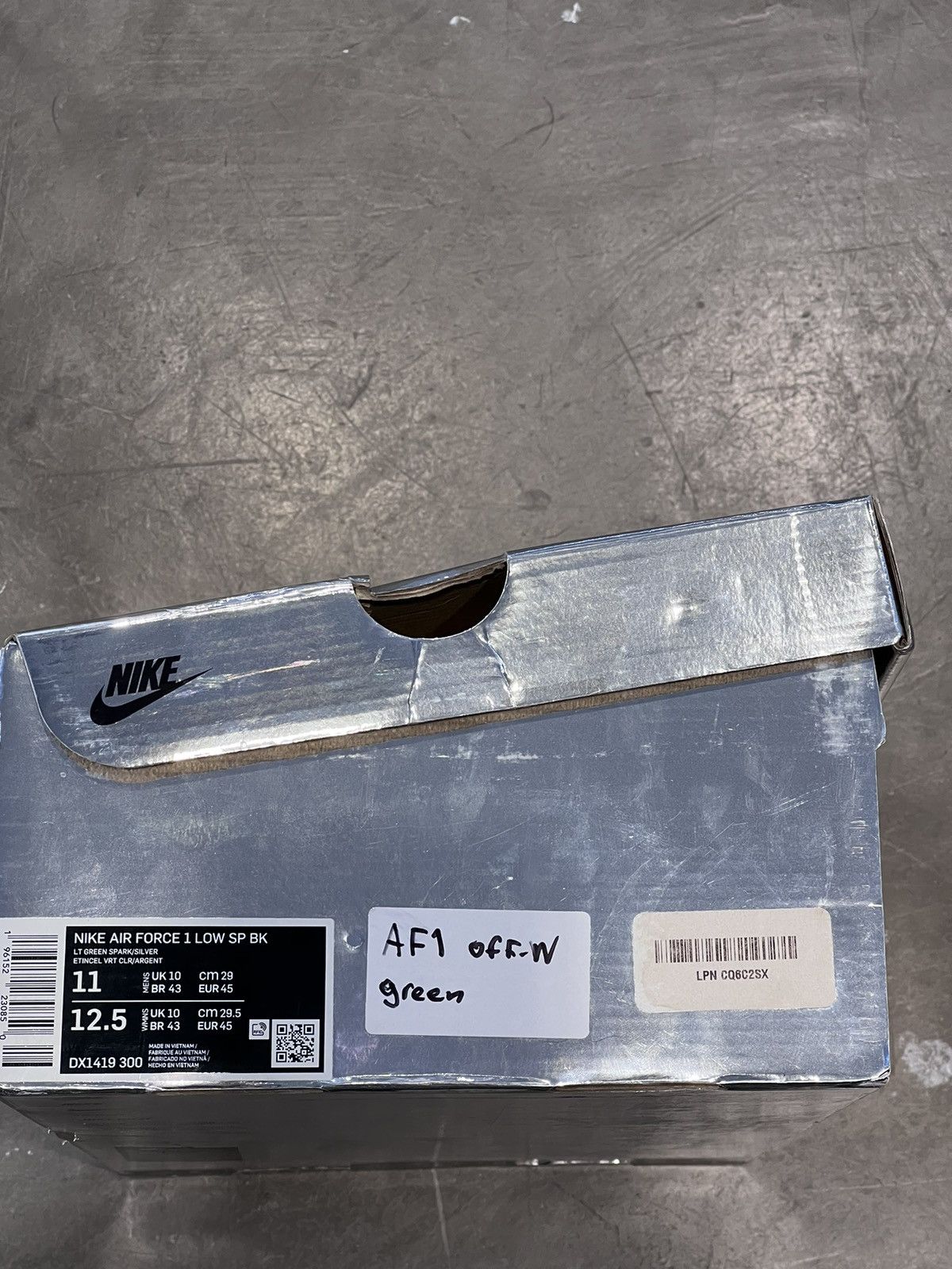 Nike × Off-White Nike x Off-White Air Force 1 Low Brooklyn Size US 11 / EU 44 - 15 Thumbnail