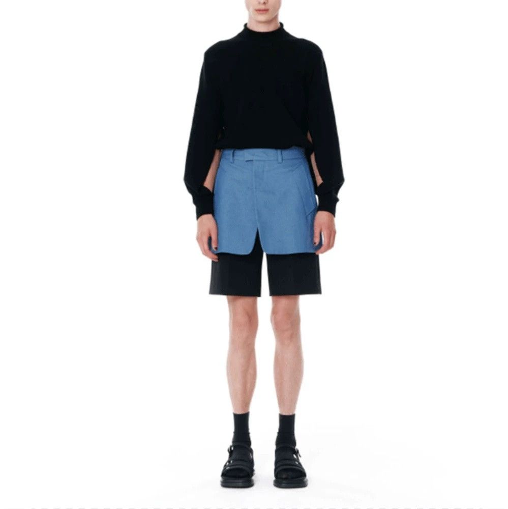 WE11DONE WE11DONE Black Blue Two-Piece Shorts Size US 28 / EU 44 - 3 Thumbnail