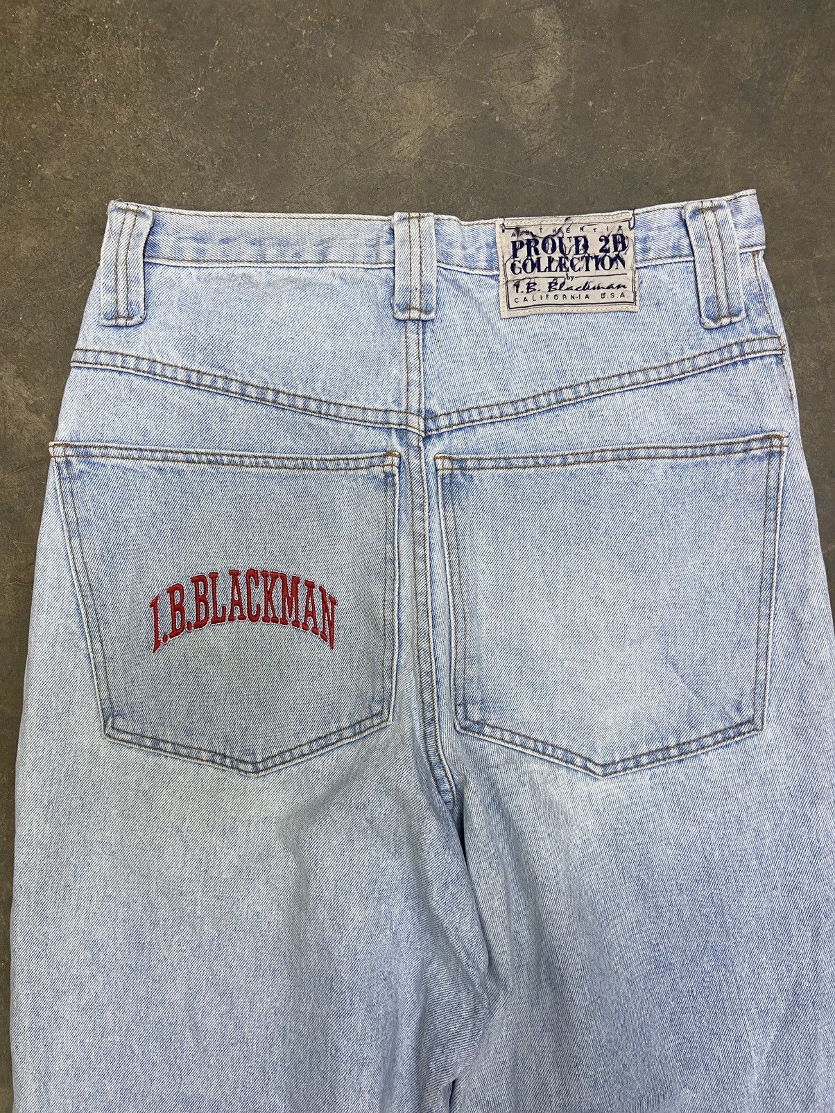 Other 🔥 Vintage y2k IB Blackman jeans made in usa Size US 32 / EU 48 - 1 Thumbnail