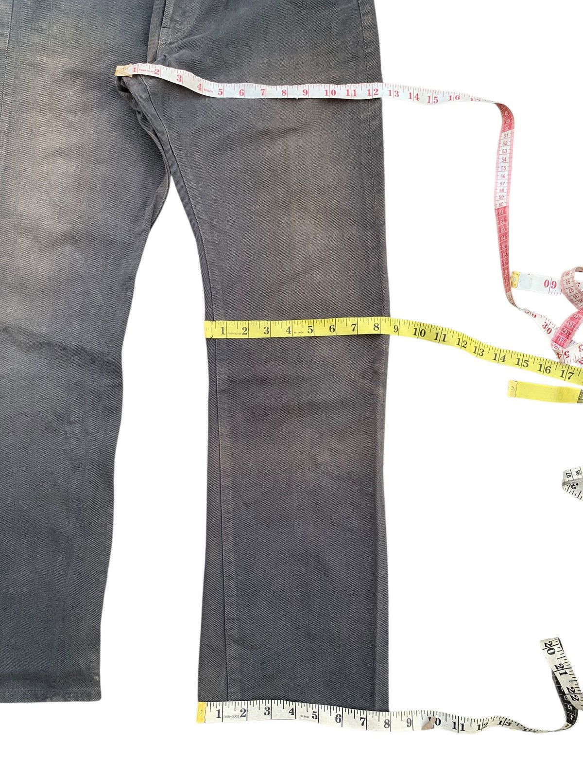Johnbull VINTAGE JOHNBULL SELVEDGE SUNFADED JAPANESE DISTRESSED DENIM Size US 30 / EU 46 - 19 Thumbnail