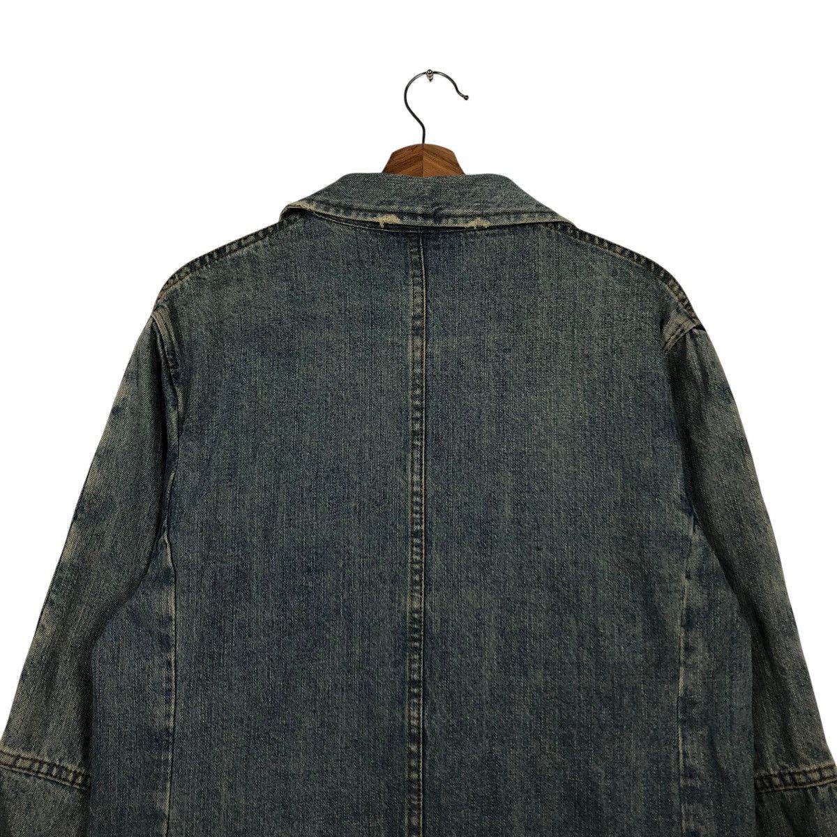 Japanese Brand 🔥VINTAGE CHORE DENIM JACKET NEVER SEEN THING ISSEY MIYAKE Size US M / EU 48-50 / 2 - 11 Thumbnail