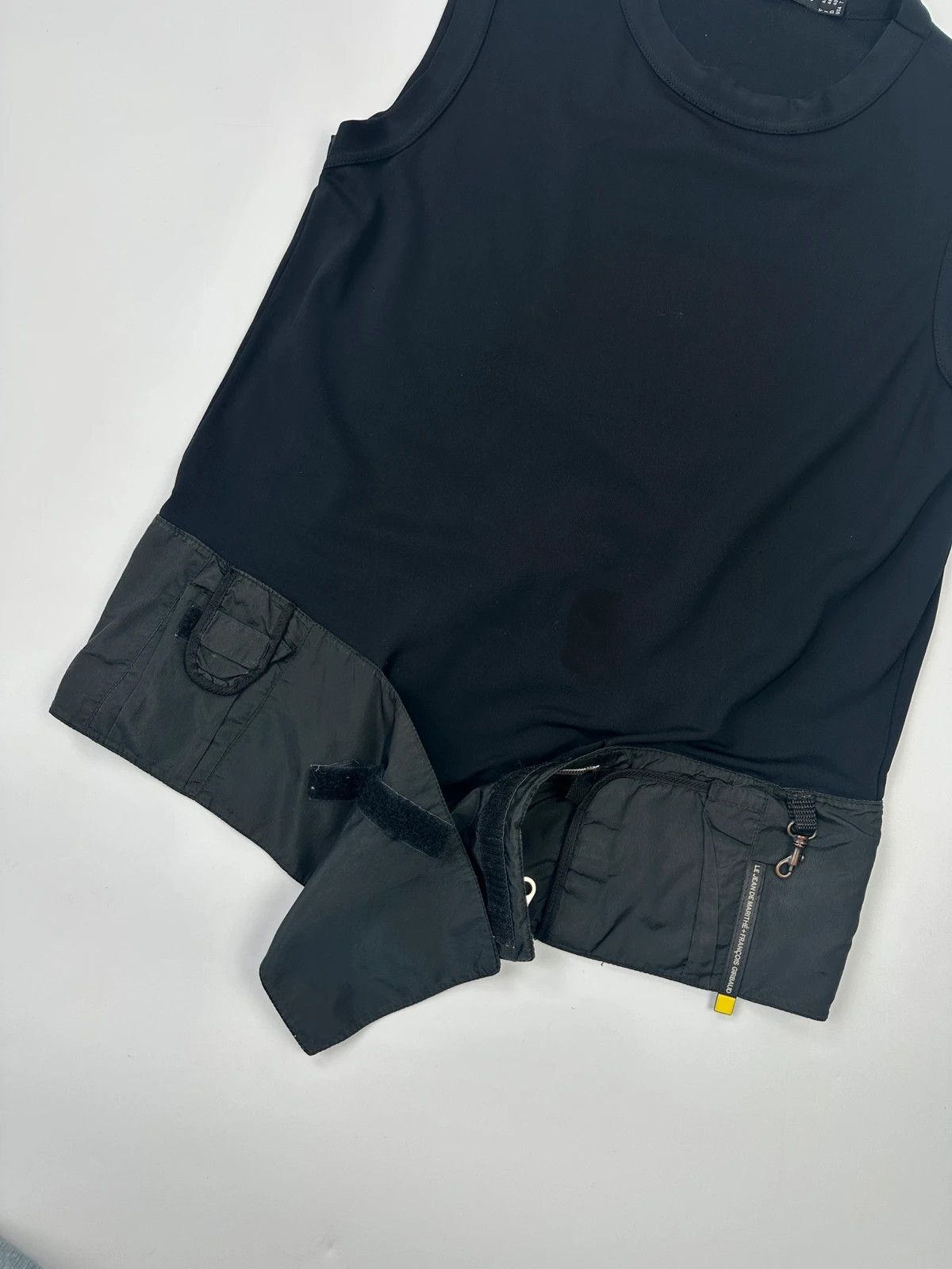 Marithe + Francois Girbaud Marithé + François Girbaud 90’s Navy Tech Belted Tank Top Size M / US 6-8 / IT 42-44 - 4 Thumbnail