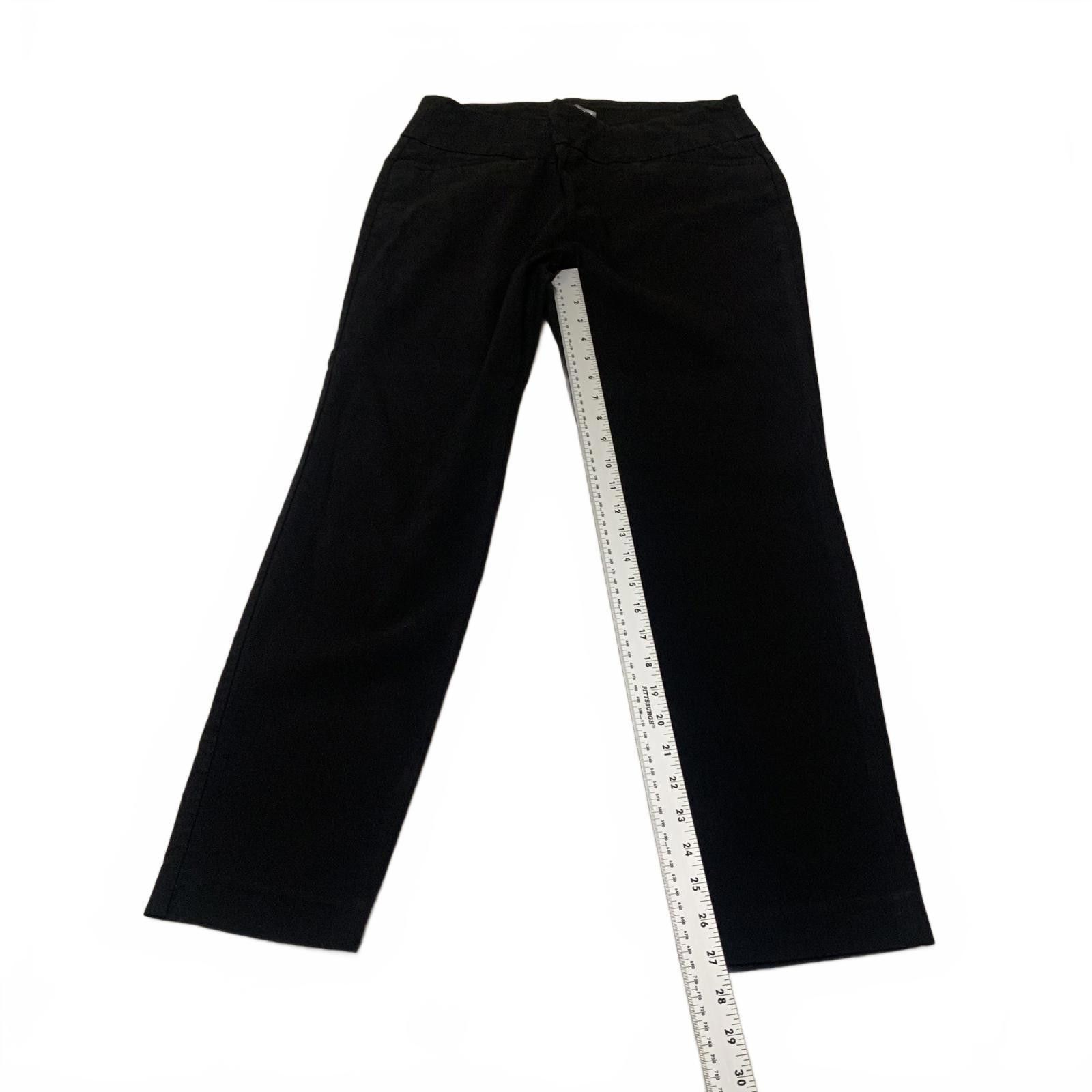 Van Heusen Van Heusen Women's Size 12 Black Stretch Trousers Pants Size 34" / US 12 / IT 48 - 6 Thumbnail