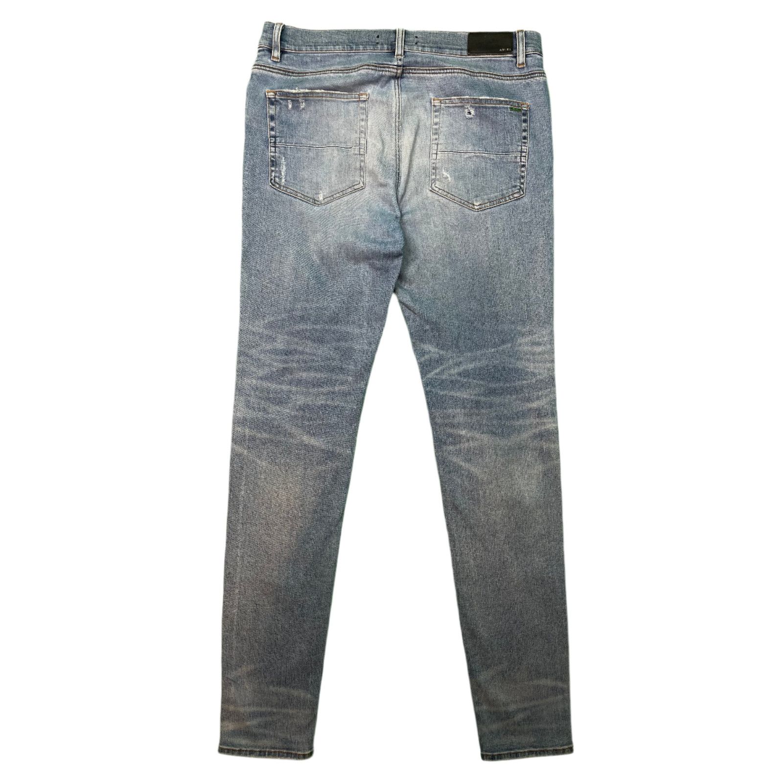 Amiri Amiri Thrasher Light Wash Blue Jeans Size US 36 / EU 52 - 2 Thumbnail