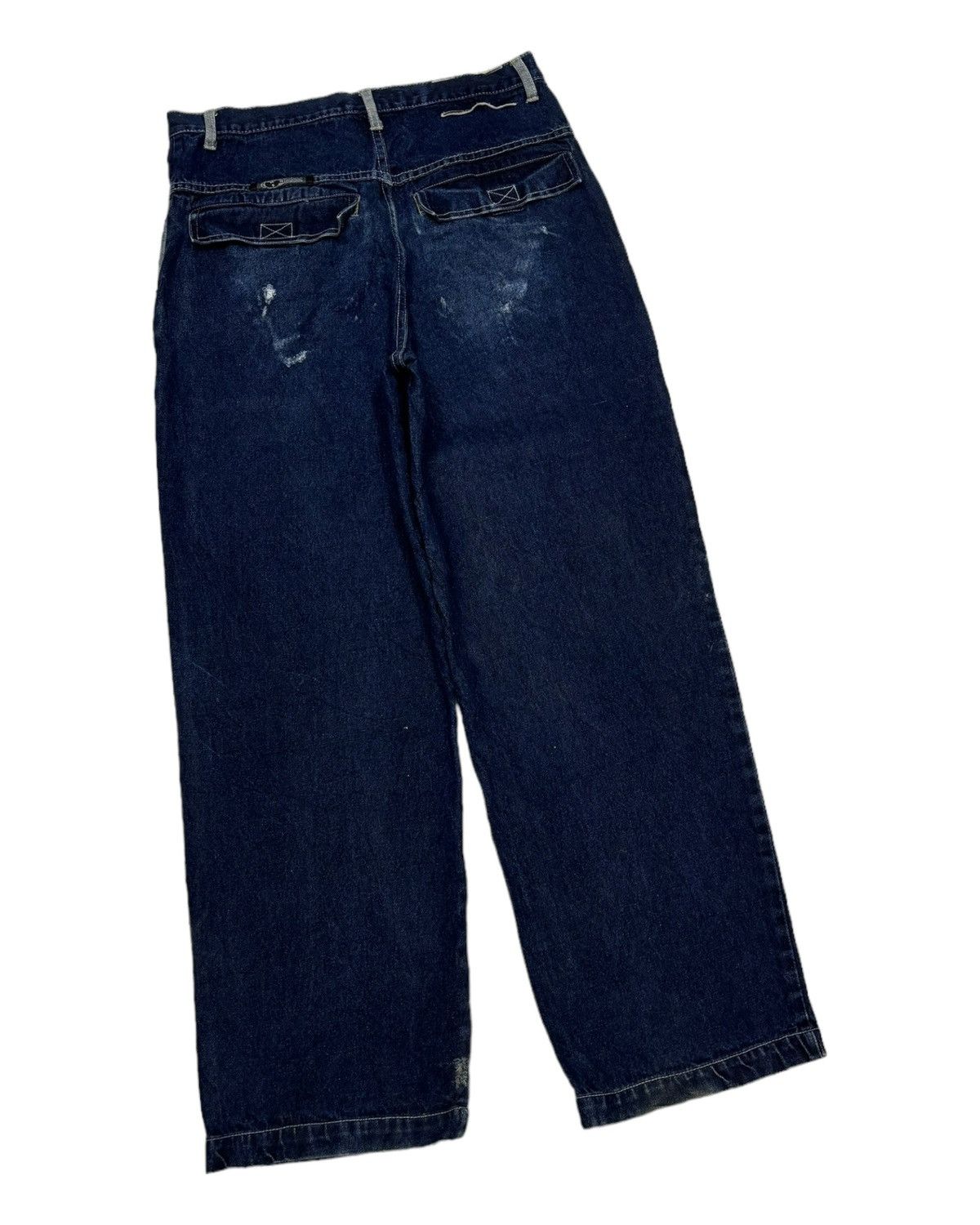 JNCO × Wu-Tang Clan 🔥WU WEAR BAGGY DENIM HIP HOP SKATER BAGGY JEANS Size US 34 / EU 50 - 4 Thumbnail
