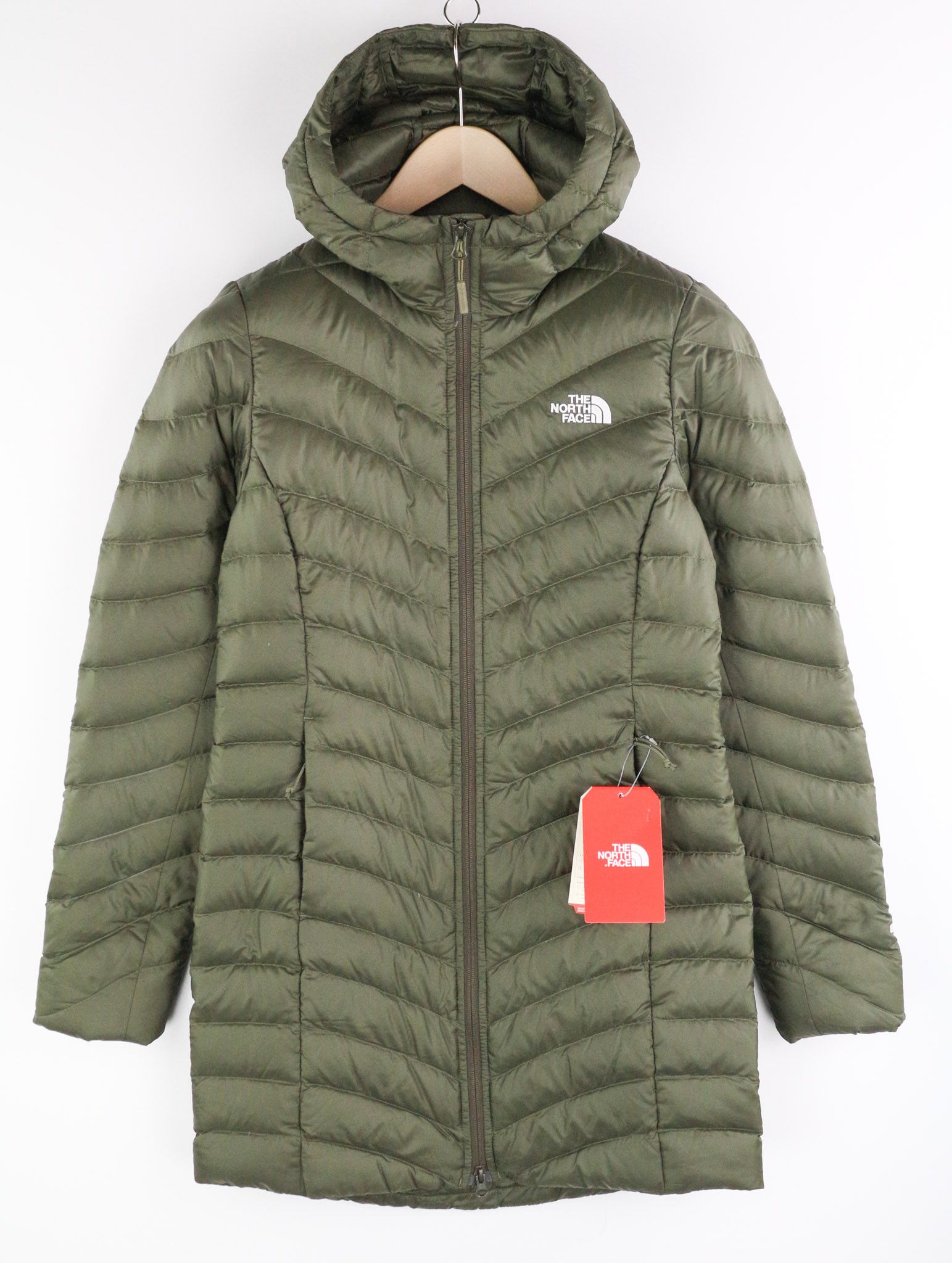 The North Face S 800 Down Hooded High Neck Jacket 79648 Size S / US 4 / IT 40 - 1 Thumbnail