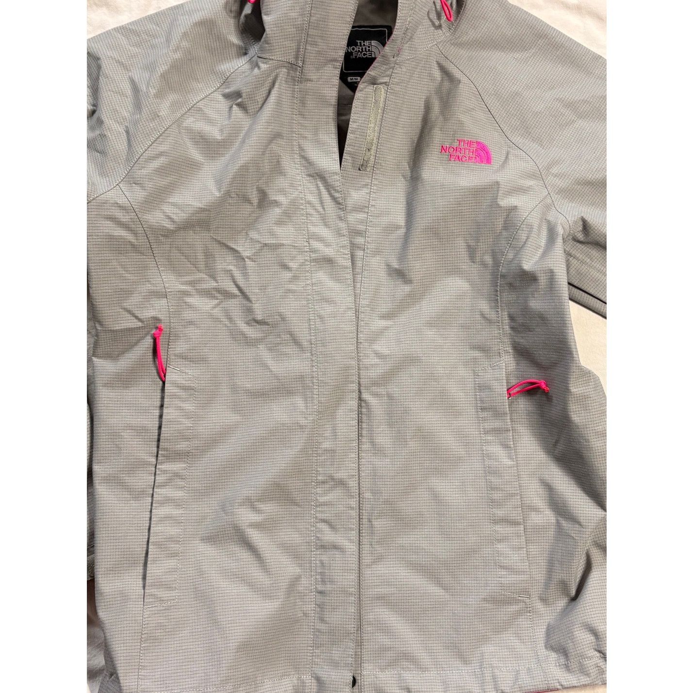 The North Face The North Face HyVent Women's Gray Rainjacket Windbraker Size M / US 6-8 / IT 42-44 - 5 Thumbnail