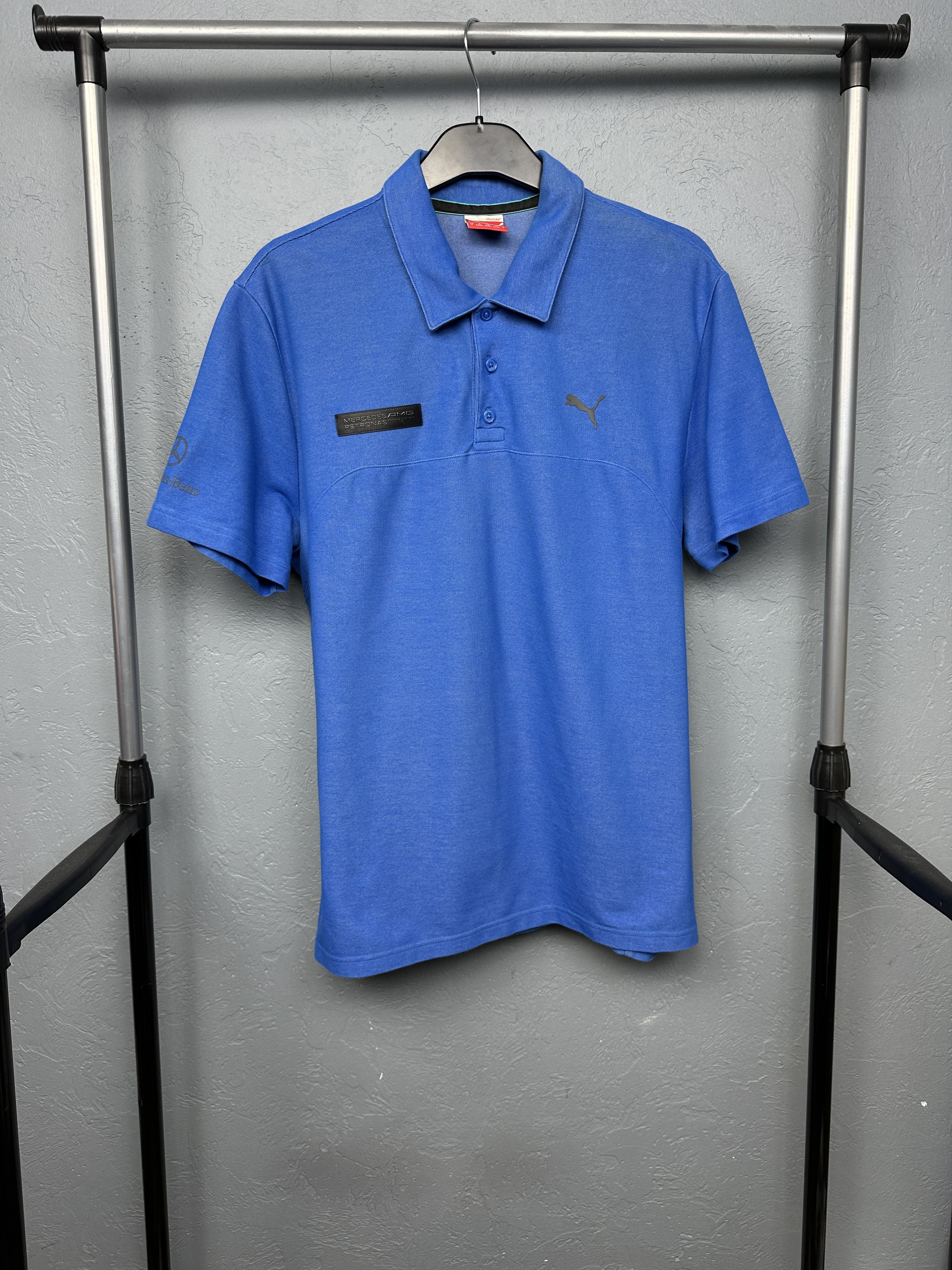 Mercedes-Benz Puma Mercedes Benz AMG Petronas Mens Polo Shirt Size US L / EU 52-54 / 3 - 1 Thumbnail