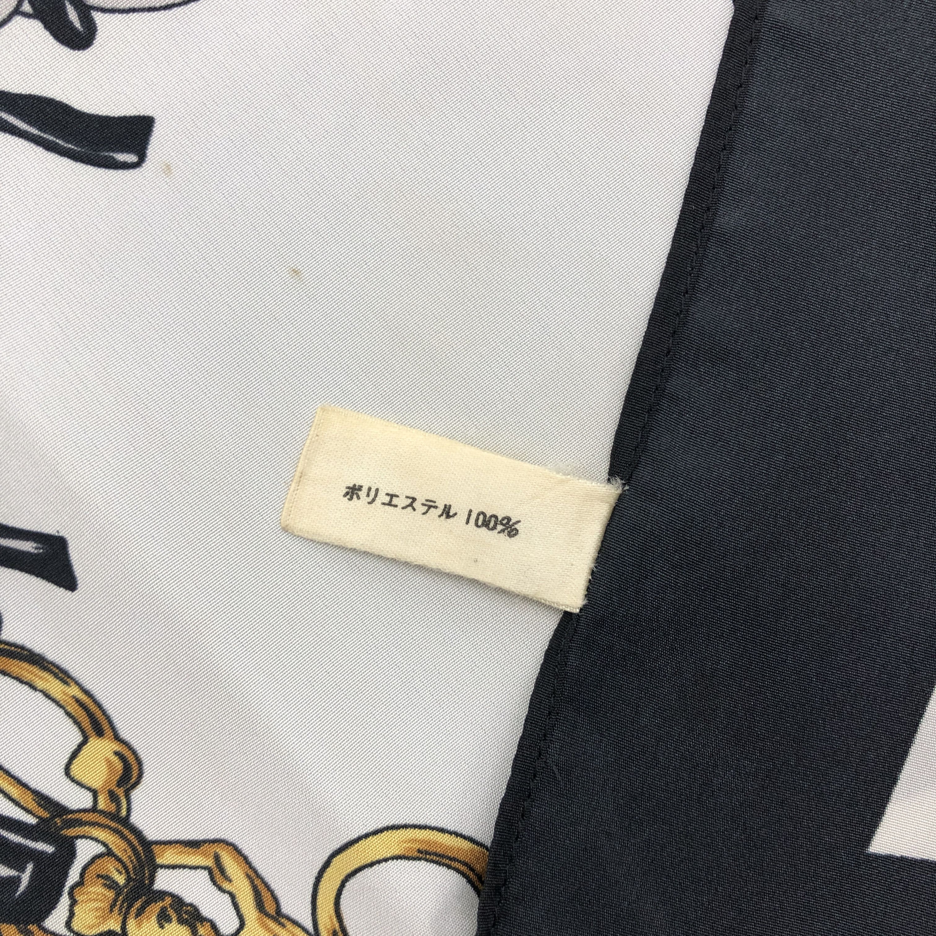 Japanese Brand Vintage Horse SILK Scarf Twill Stole Wraps Scarves Size ONE SIZE - 9 Thumbnail