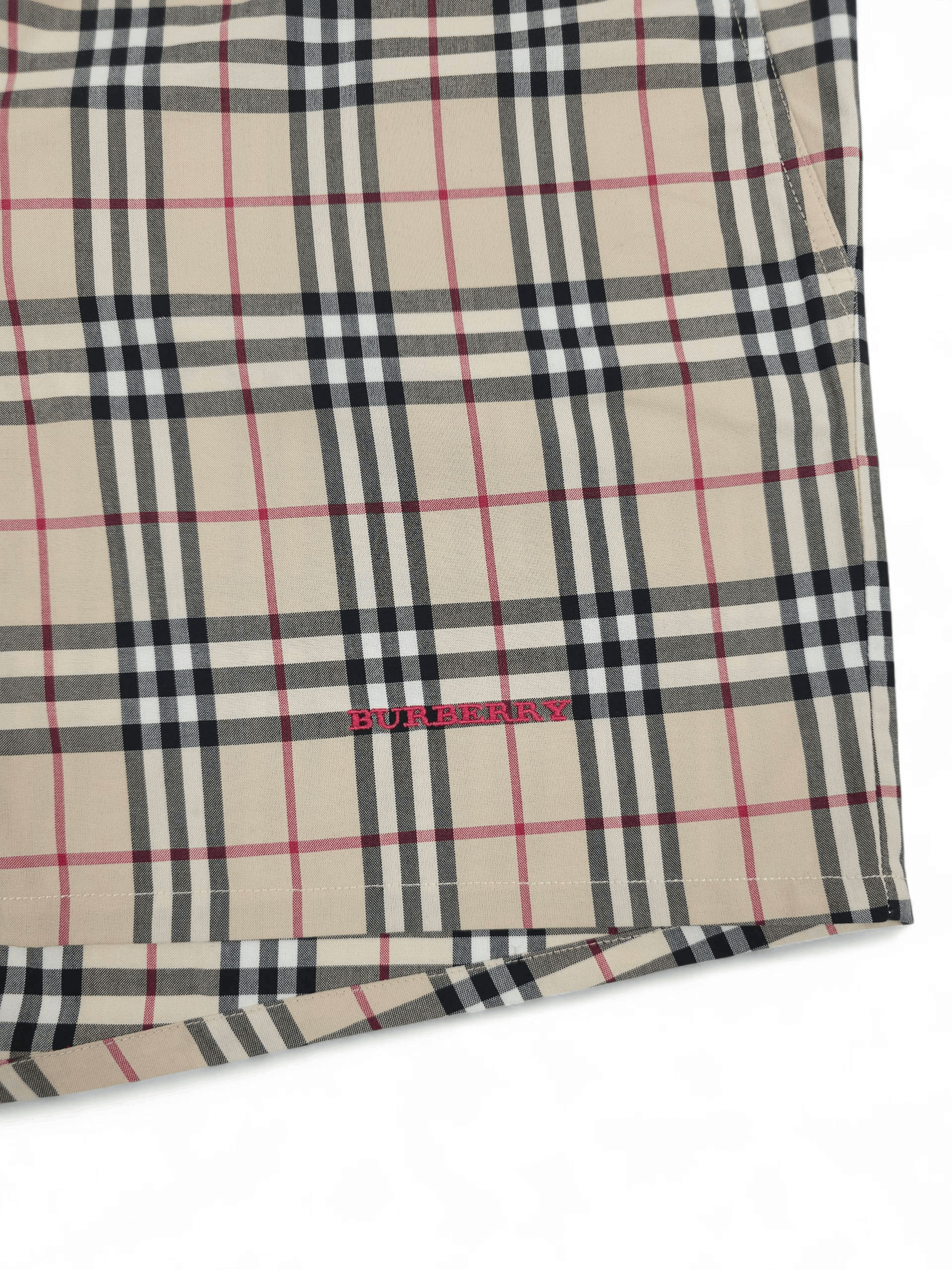 Burberry 💎 Burberry XL Nova Check Swimming Shorts Trunks Vintage Size US 38 / EU 54 - 3 Thumbnail