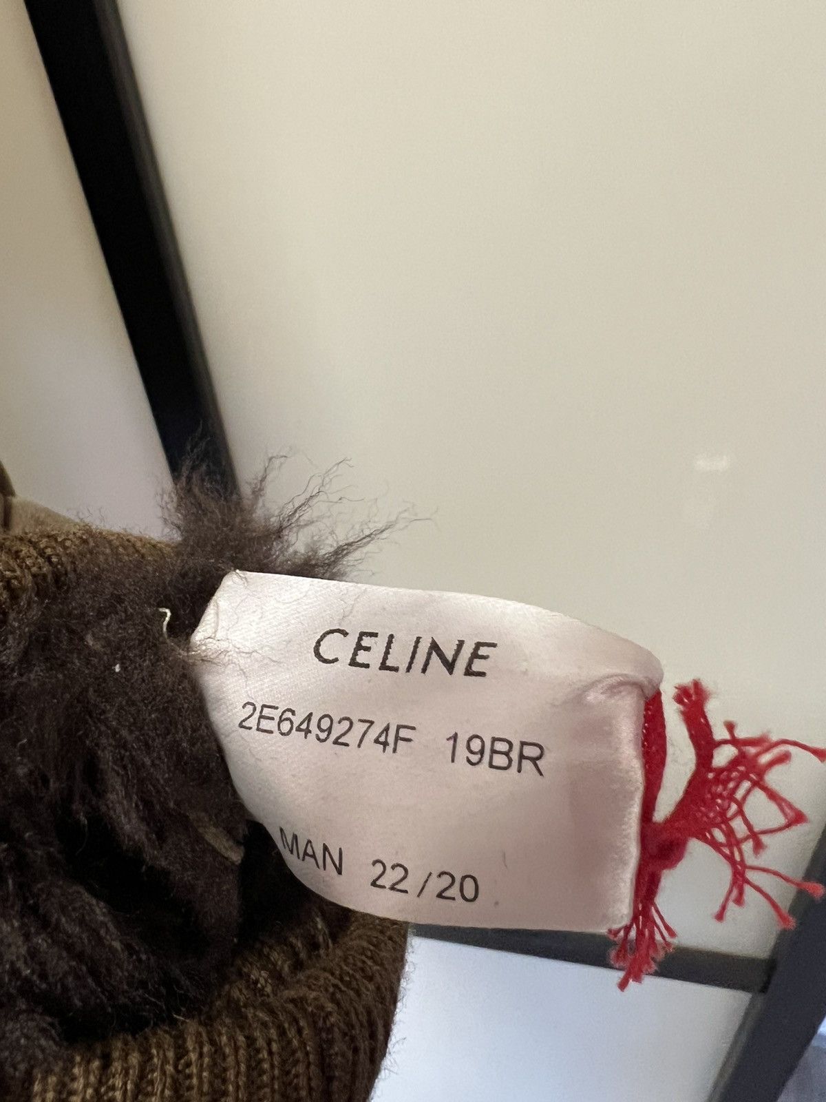 Celine × Hedi Slimane UNRELEASED - FW20 Brown Shearling Jacket Size US S / EU 44-46 / 1 - 9 Thumbnail