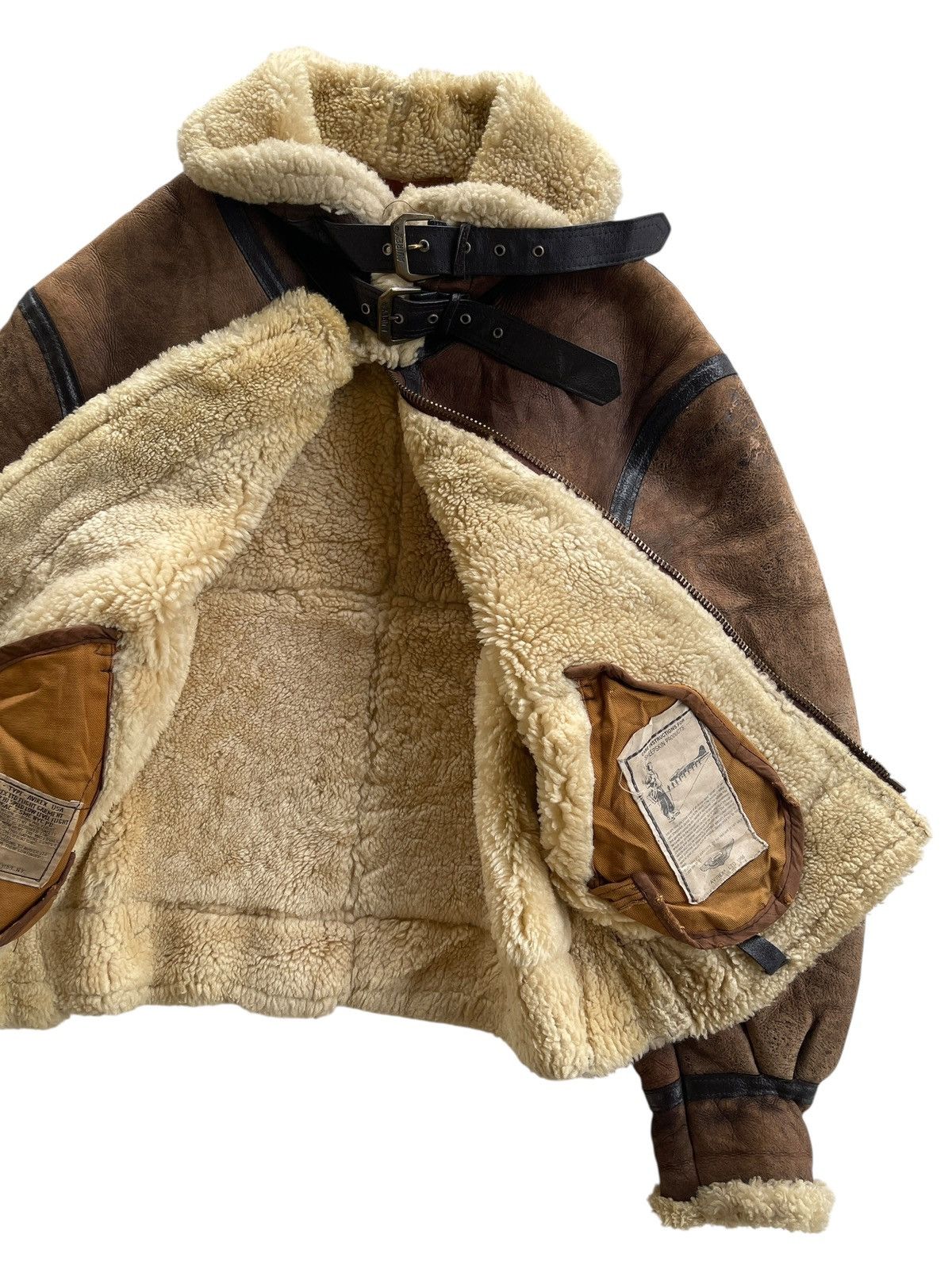 Avirex Avirex Type B-3 Sheepskin Shearling Jacket (size 38) Size US M / EU 48-50 / 2 - 4 Thumbnail