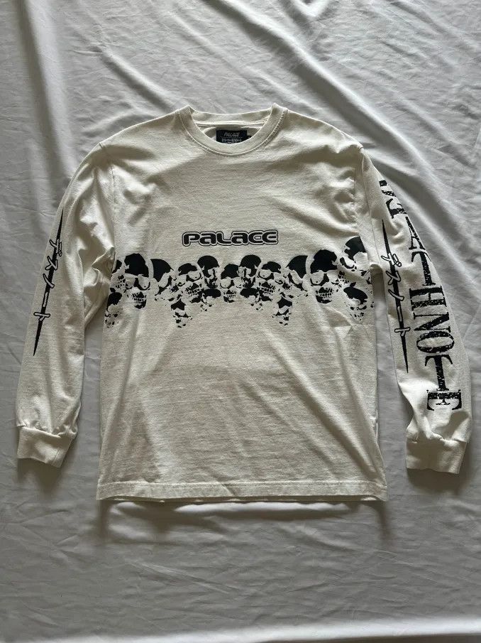 Palace Palace Death Note Longsleeve Tee White M Size US M / EU 48-50 / 2 - 1 Thumbnail