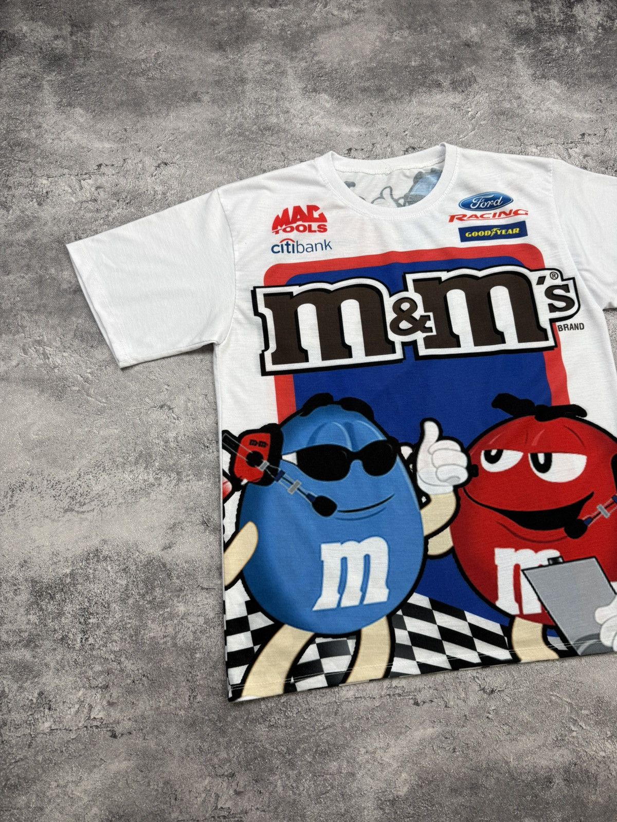Vintage Vintage M&M’s Racing T-Shirt Y2K Streetwear Size US M / EU 48-50 / 2 - 6 Thumbnail