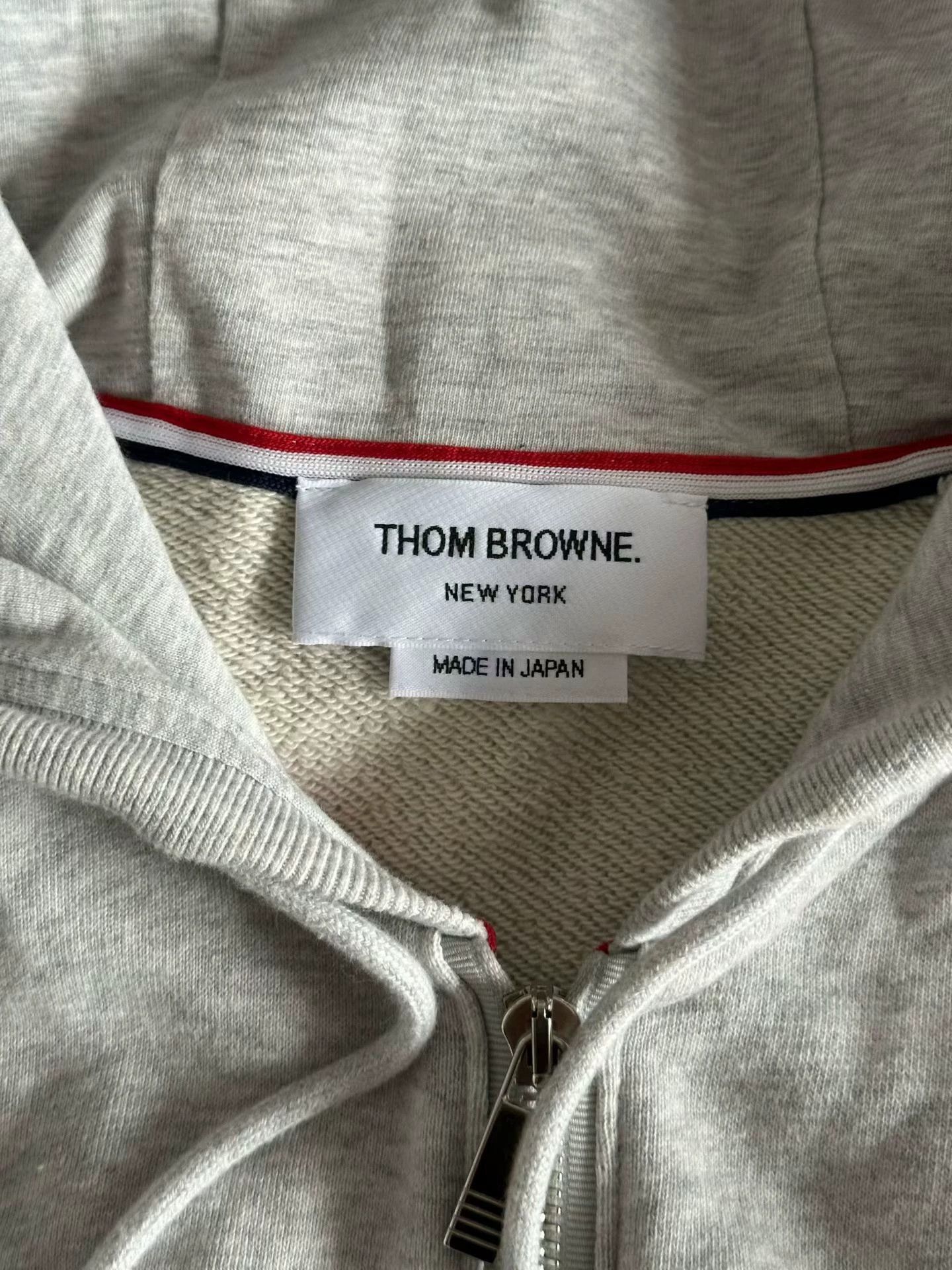 Thom Browne Thom Browne Gray Knit Jacket SZ1 Size US S / EU 44-46 / 1 - 3 Thumbnail