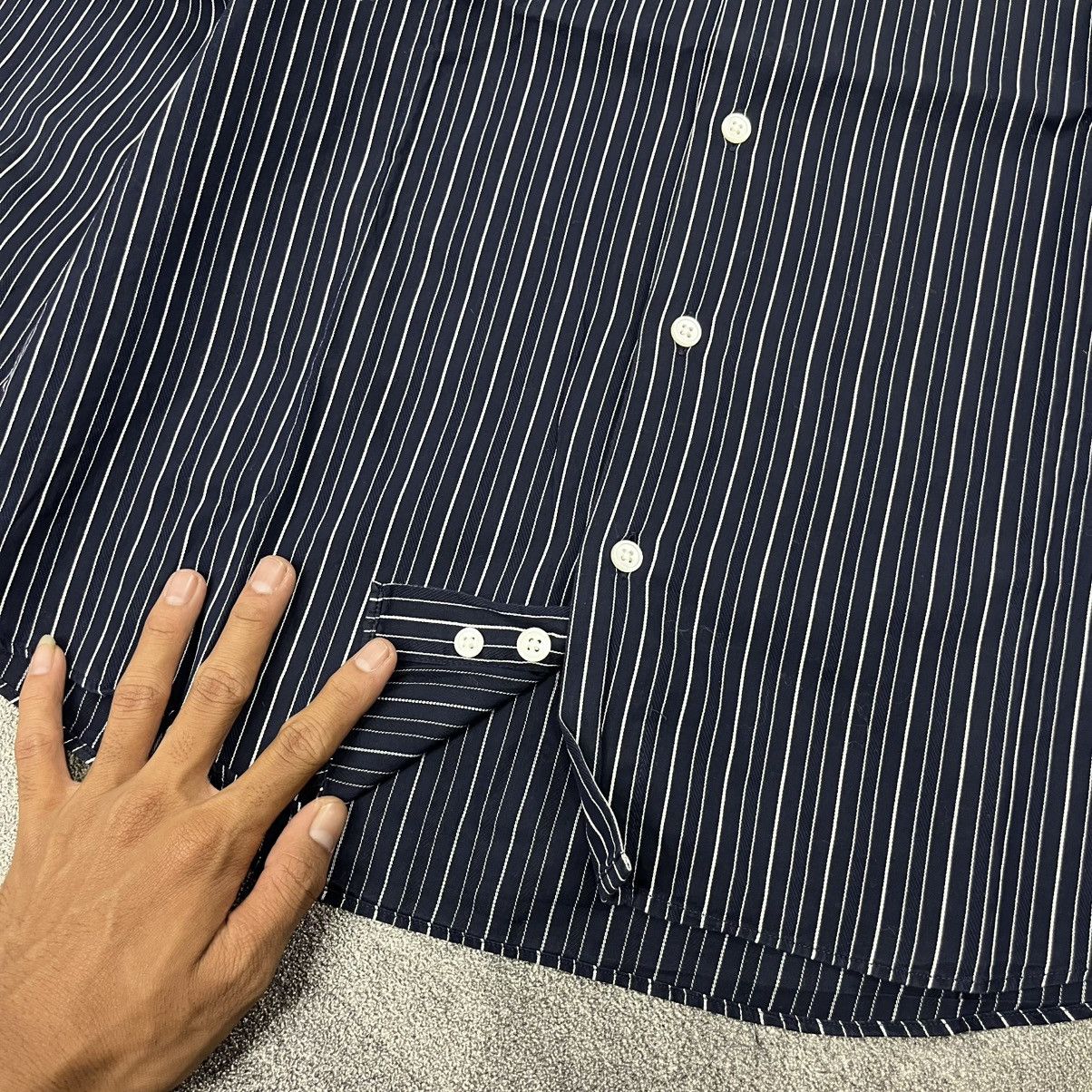 Yohji Yamamoto A.A.R by yohji yamamoto stripe button up shirt Size US M / EU 48-50 / 2 - 4 Thumbnail