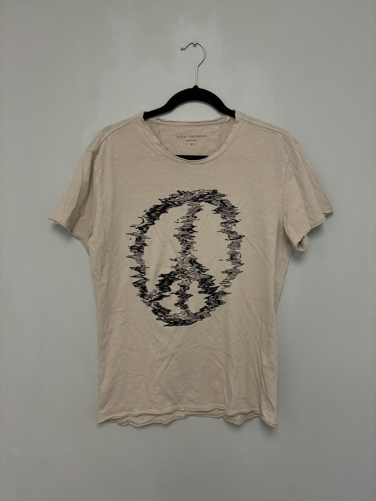 John Varvatos Distorted Peace Tee Medium Size US M / EU 48-50 / 2 - 7 Thumbnail