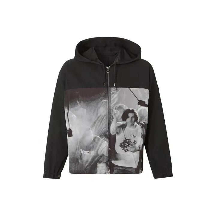 Burberry Burberry Burberry Black Photo Print Hooded Jacket-2507 Size US S / EU 44-46 / 1 - 1 Thumbnail