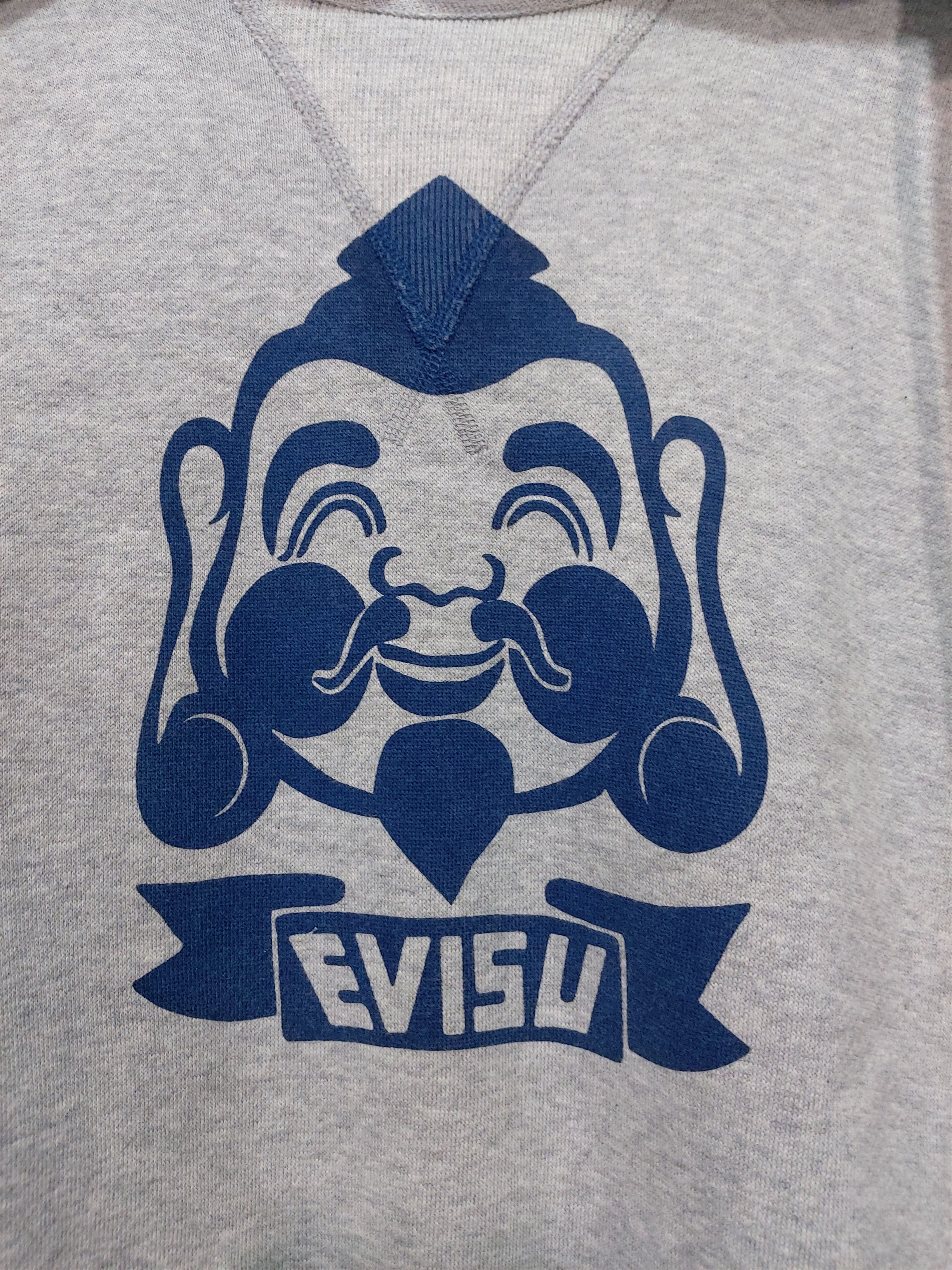 Evisu 90'S OG EVISU GODHEAD LOGO HOODIE Size US M / EU 48-50 / 2 - 2 Thumbnail