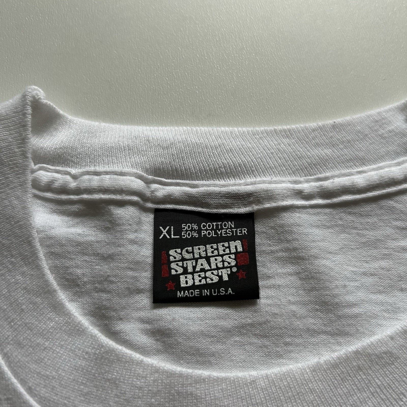 Fruit Of The Loom Vintage 90s Jesus T Shirt XL Art Religion Graphic USA Made Size US XL / EU 56 / 4 - 3 Thumbnail