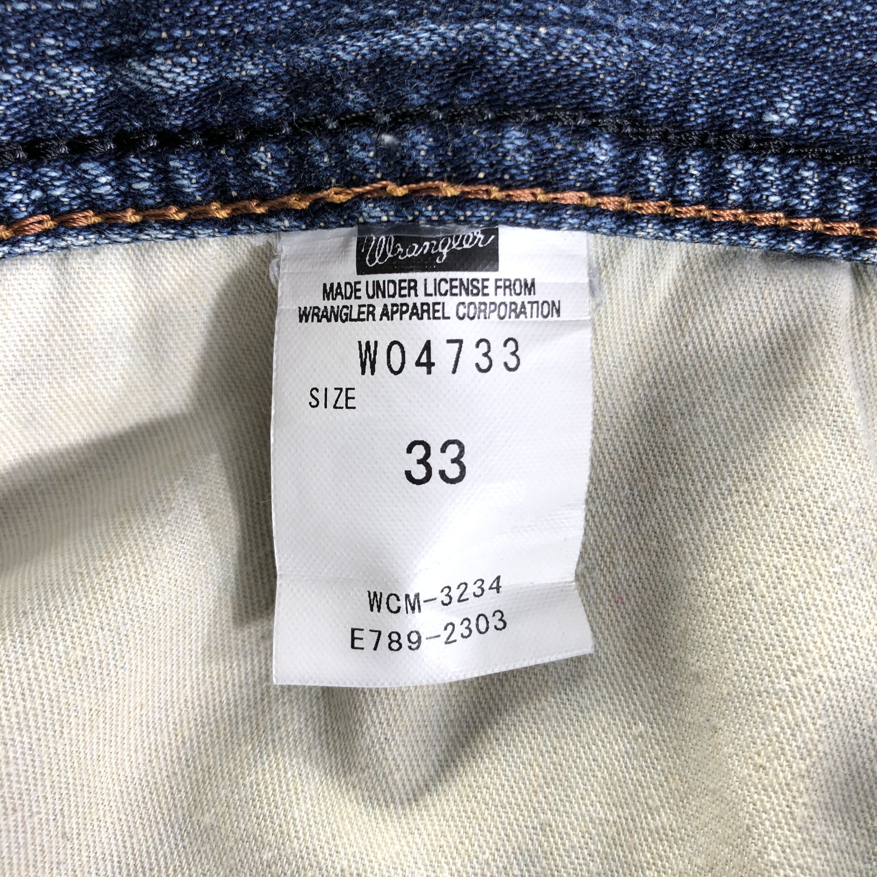 Vintage × Wrangler Vintage Blue Wash Wrangler Jeans-JM3306 Size US 34 / EU 50 - 9 Thumbnail