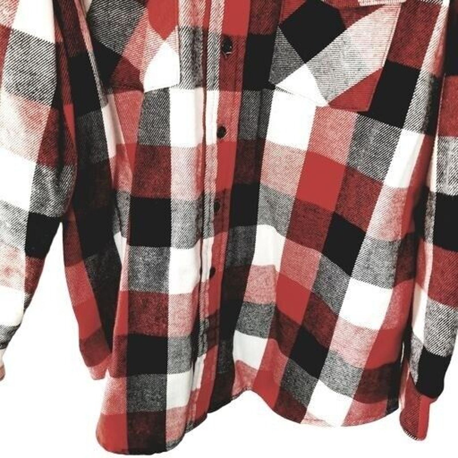Field & Stream Field & Stream Mens Flannel Shacket Quilted Lining XL Check Size US XL / EU 56 / 4 - 3 Thumbnail