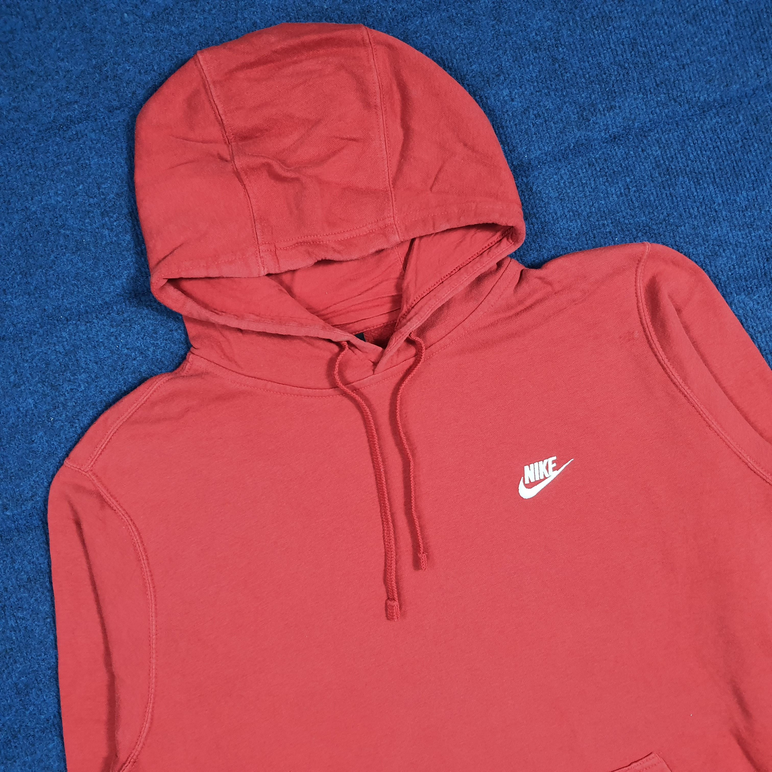 Nike Vintage Nike Embroidered Swoosh Hoodie C281N16 Size US L / EU 52-54 / 3 - 2 Thumbnail