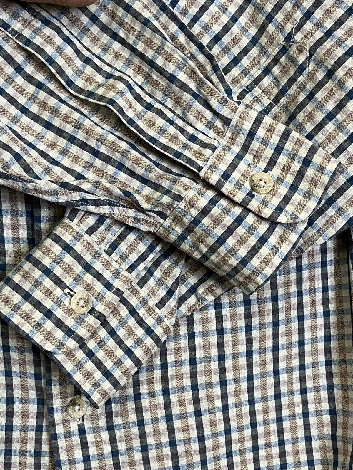 Balenciaga VINTAGE BALENCIAGA PARIS LONG SLEEVE BUTTON UPS SHIRT Size US M / EU 48-50 / 2 - 6 Thumbnail
