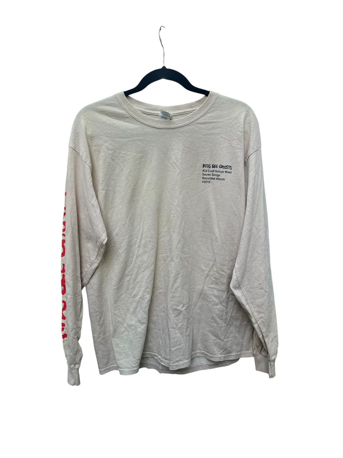 Kanye West Kids See Ghosts Longsleee Tee Size US L / EU 52-54 / 3 - 2 Thumbnail