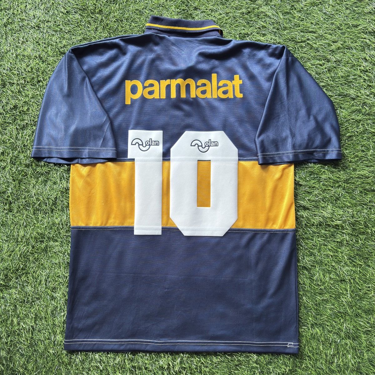Vintage Boca Junior Home 1994 Maradona#10 Soccer Jersey Size US L / EU 52-54 / 3 - 3 Thumbnail