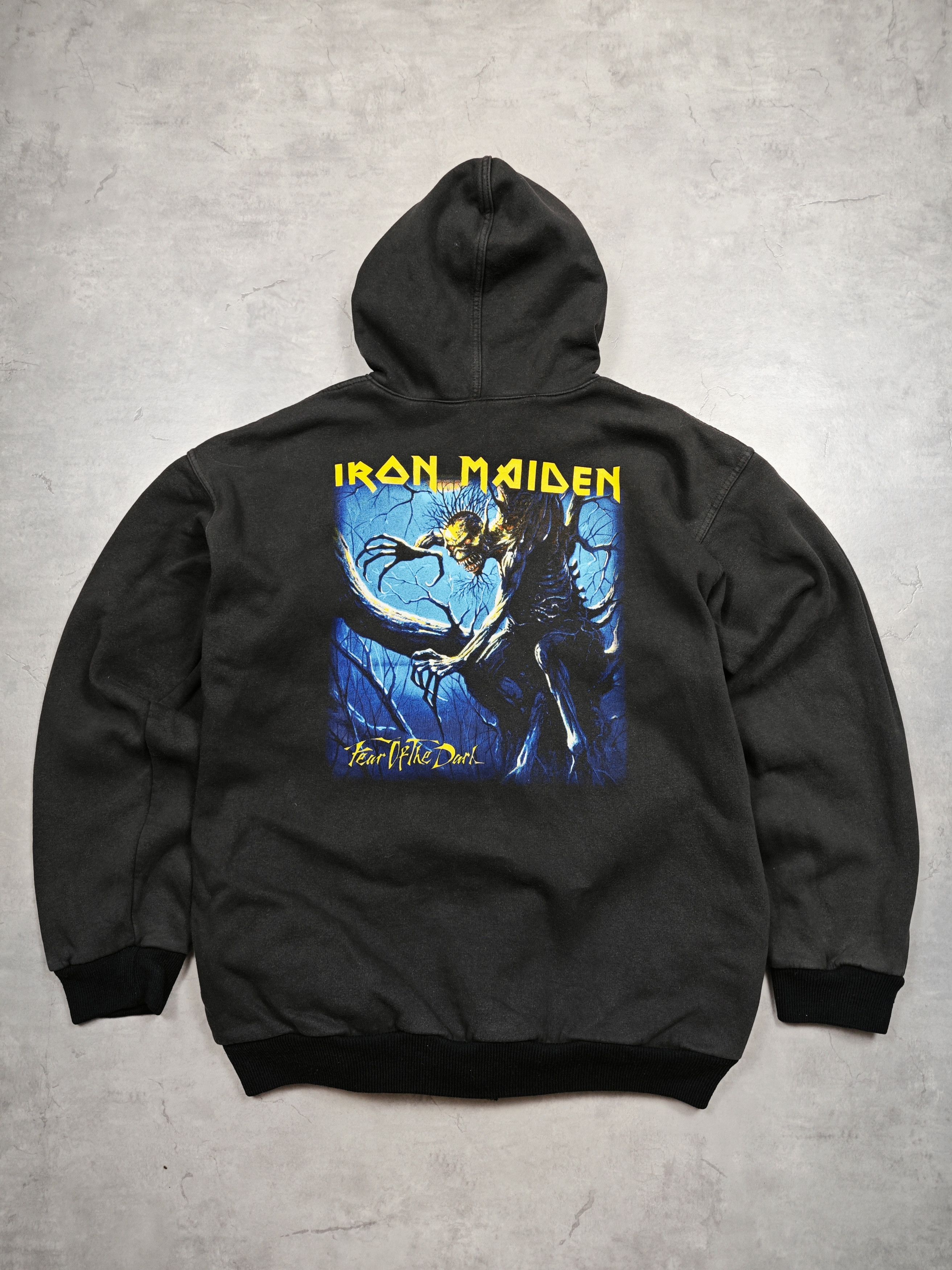 Iron Maiden × Vintage Iron Maiden vintage zip up hoodie Size US M / EU 48-50 / 2 - 4 Thumbnail
