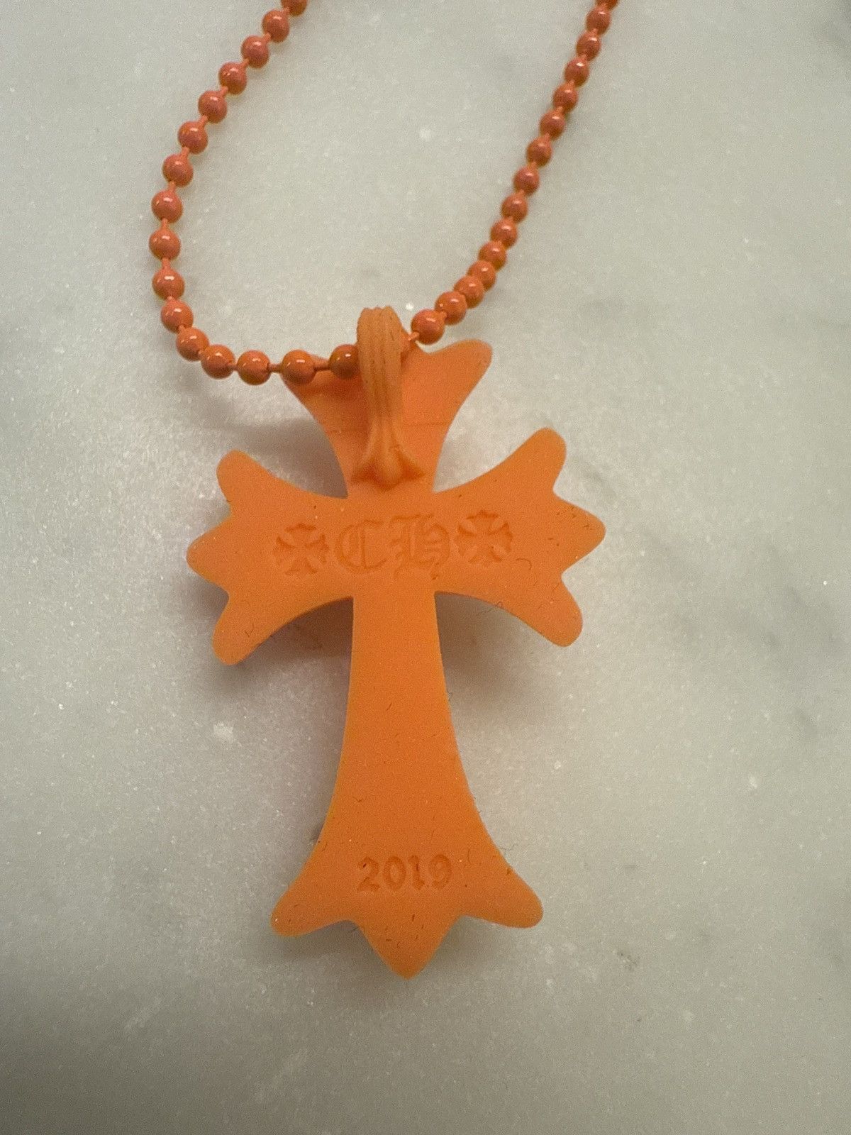 Chrome Hearts CHROME HEARTS SILICHROME NECKLACE ORANGE Size ONE SIZE - 5 Thumbnail